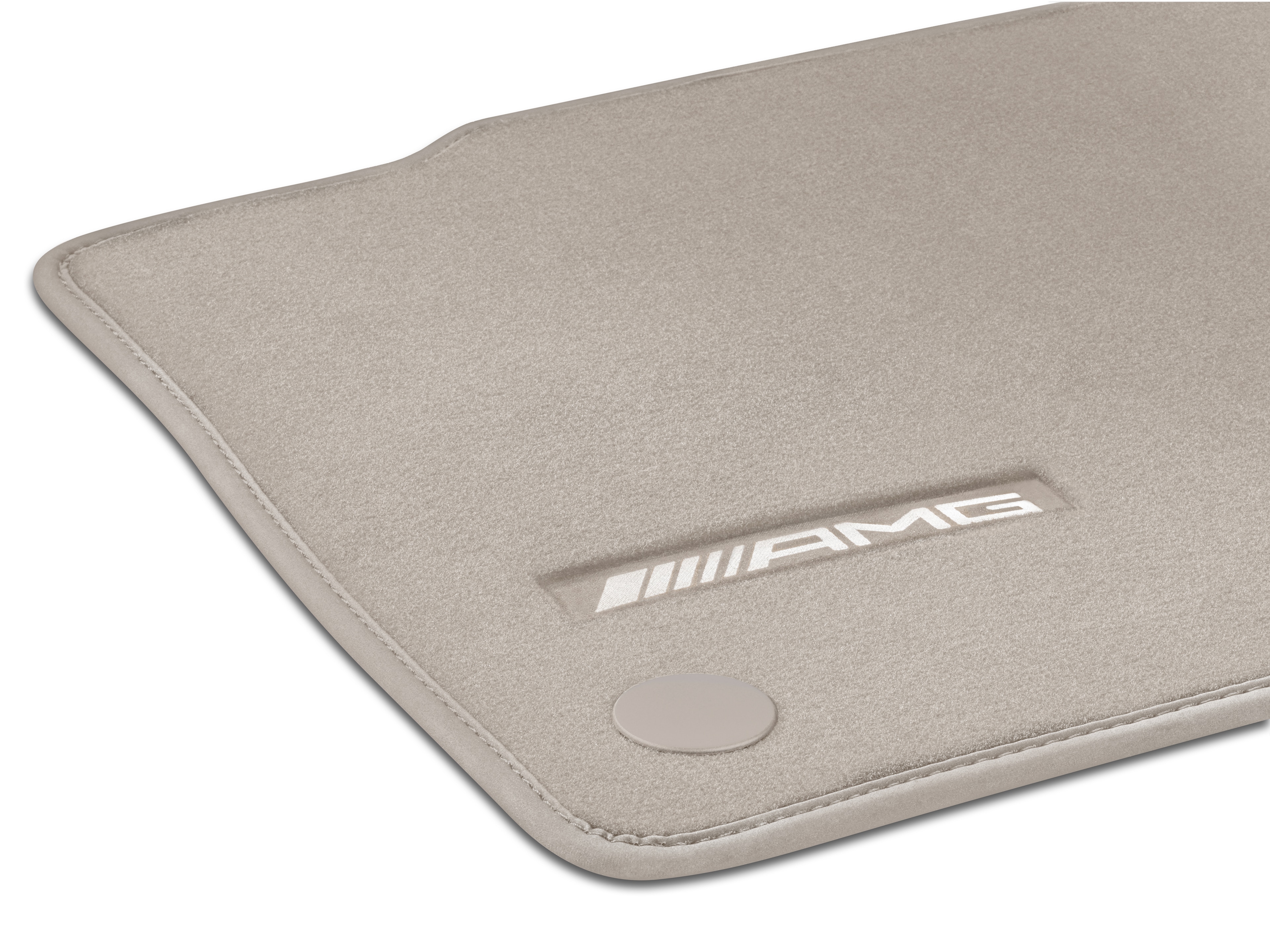 AMG Veloursmatten, Satz, 2-teilig - RL, macchiatobeige