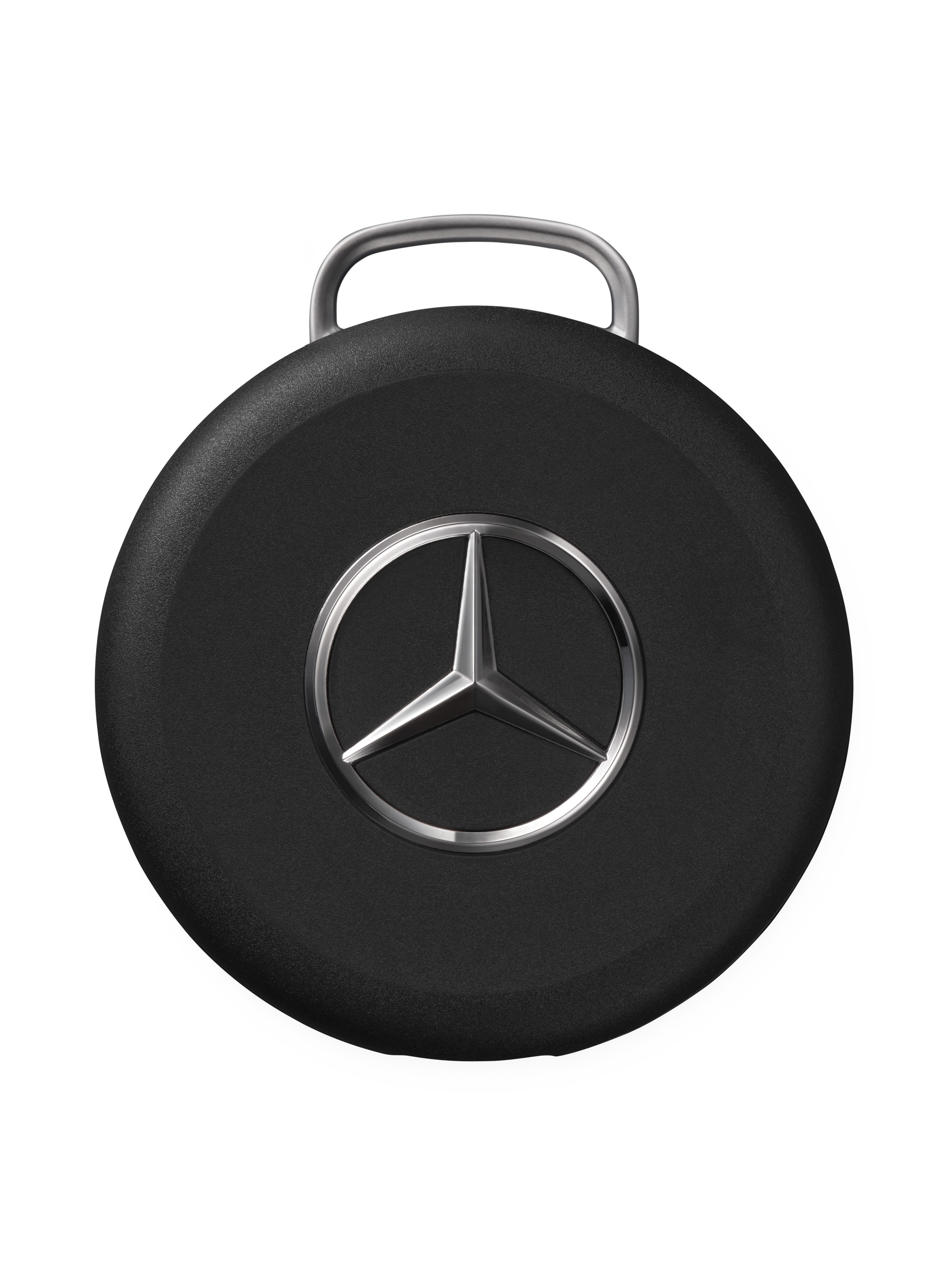 Mercedes-Benz, Chipolo loop tracking tag - schwarz / silberfarben, Kunststoff, galvanisiert