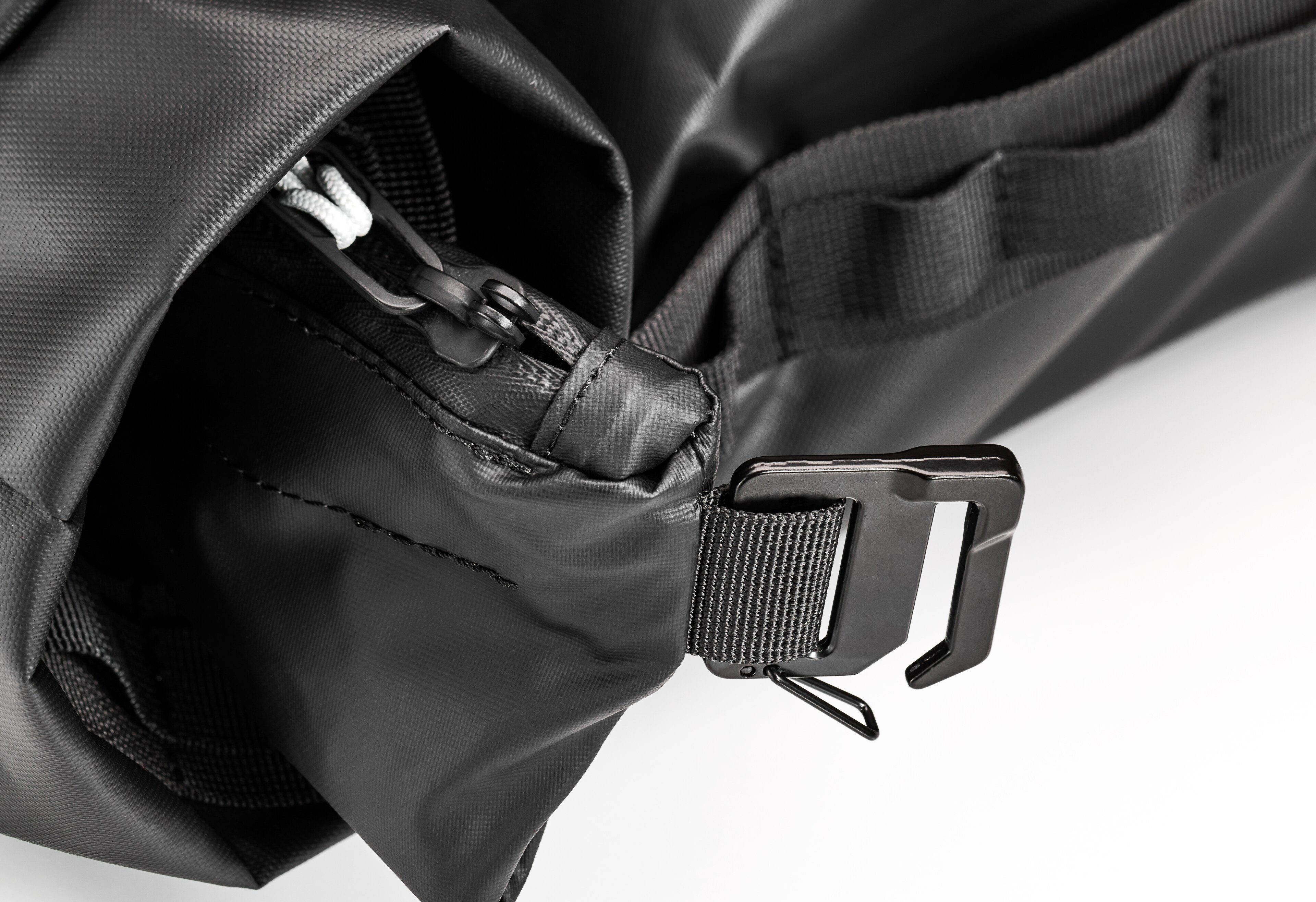Trolleytasche, faltbar - schwarz, Polyamid (recycelt) / Polyester, Samsonite