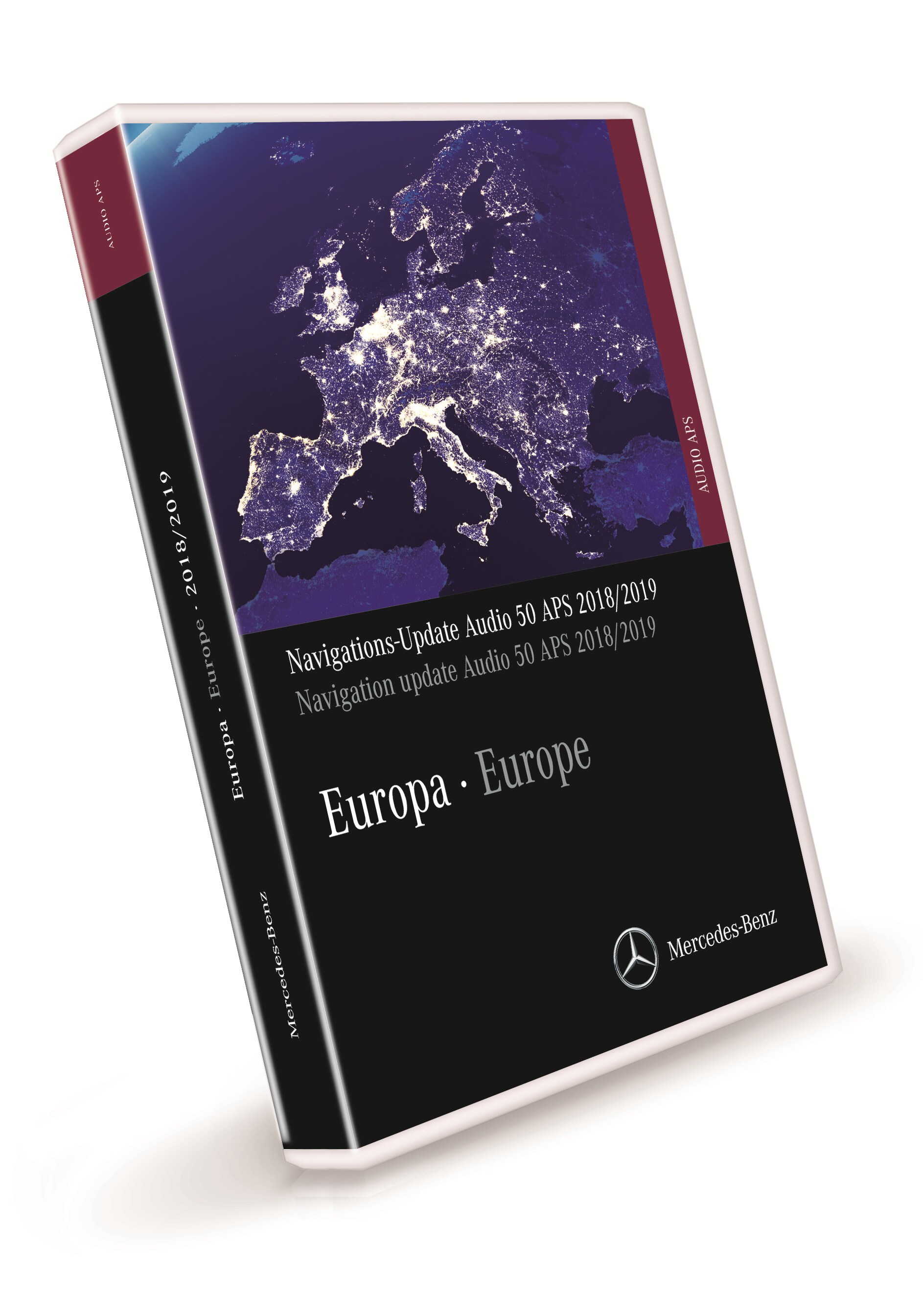 Navigations-Update, Audio 50 APS, Europa, Version 2018/2019, - FINAL VERSION - rot, NTG1