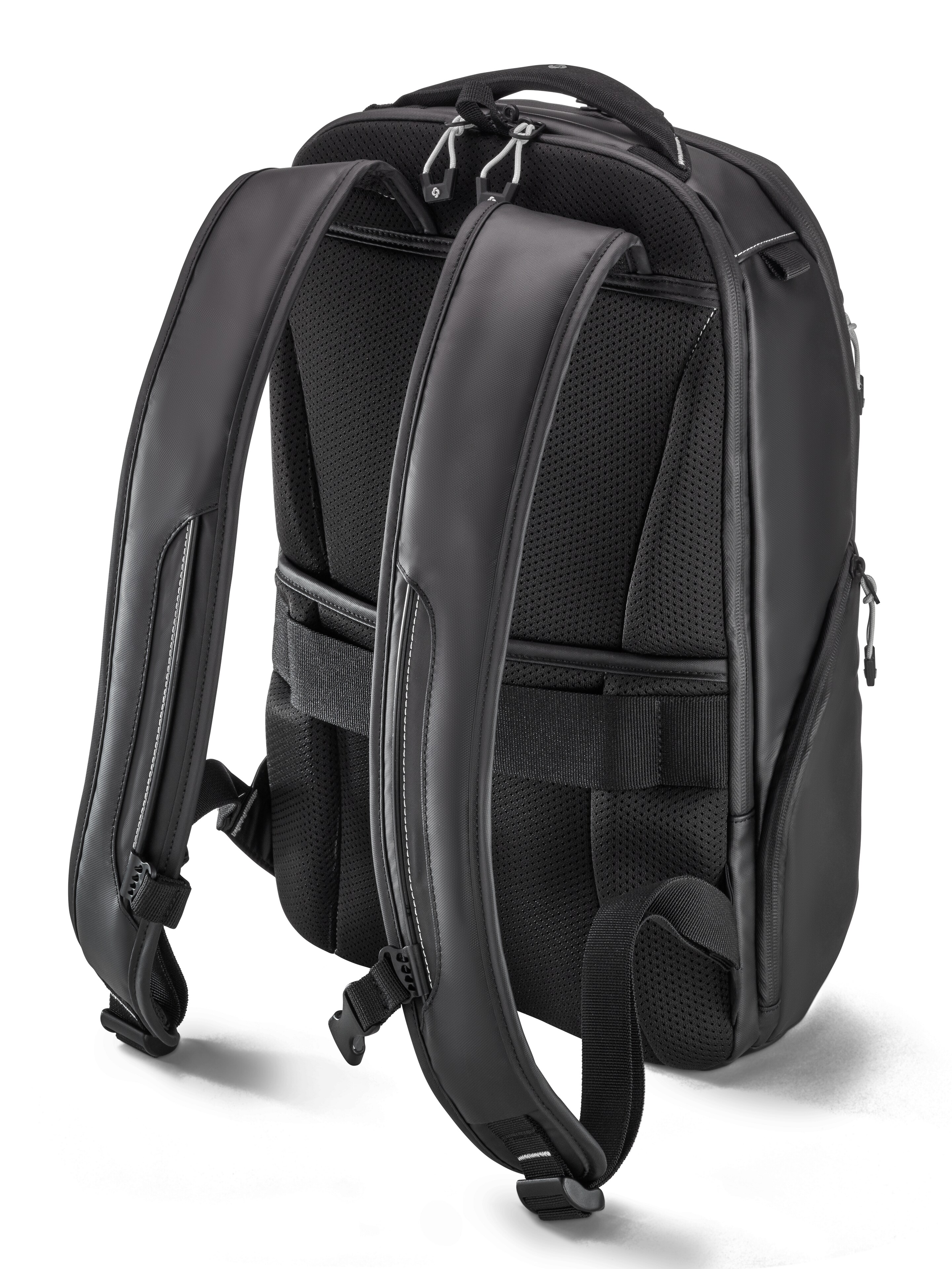 Rucksack - schwarz, Polyamid (recycelt) / Polyester, Samsonite