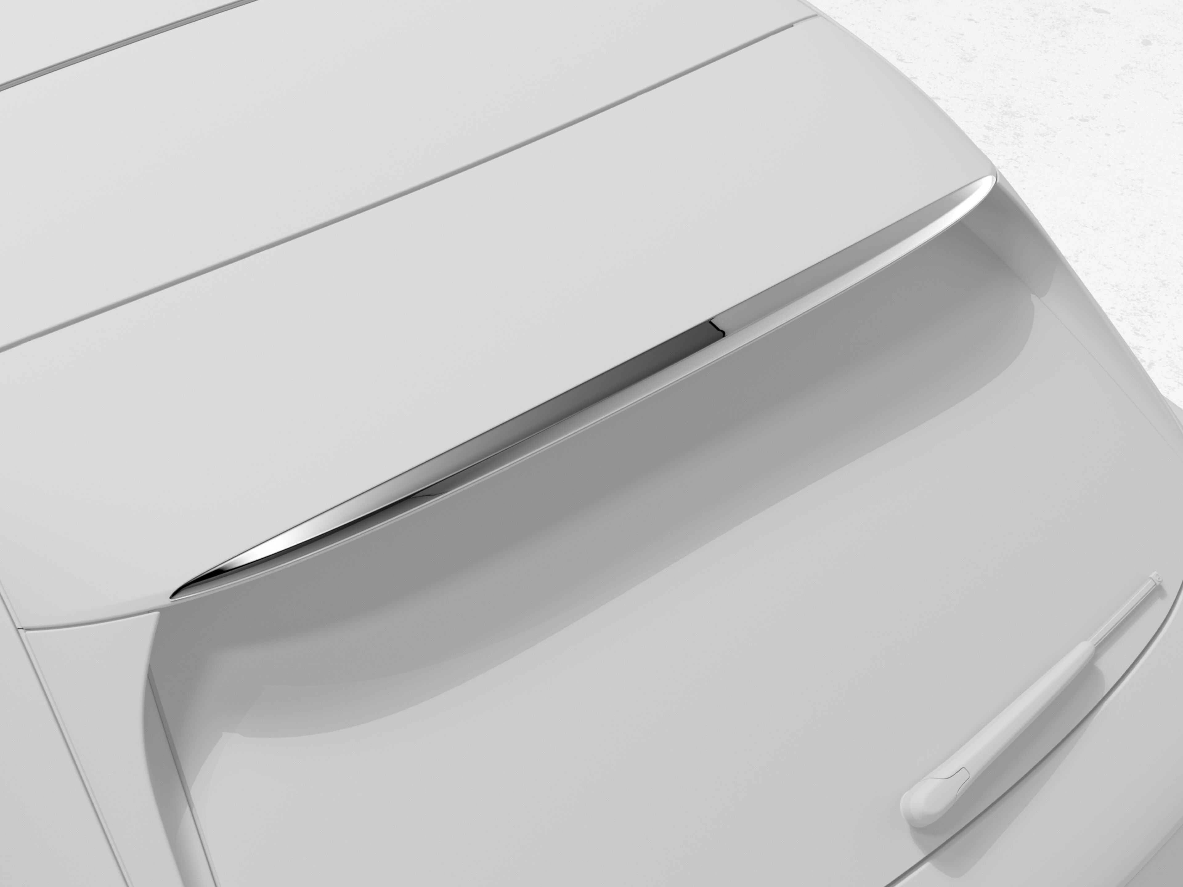 Dachspoiler - Kunststoff, chrom, verchromt