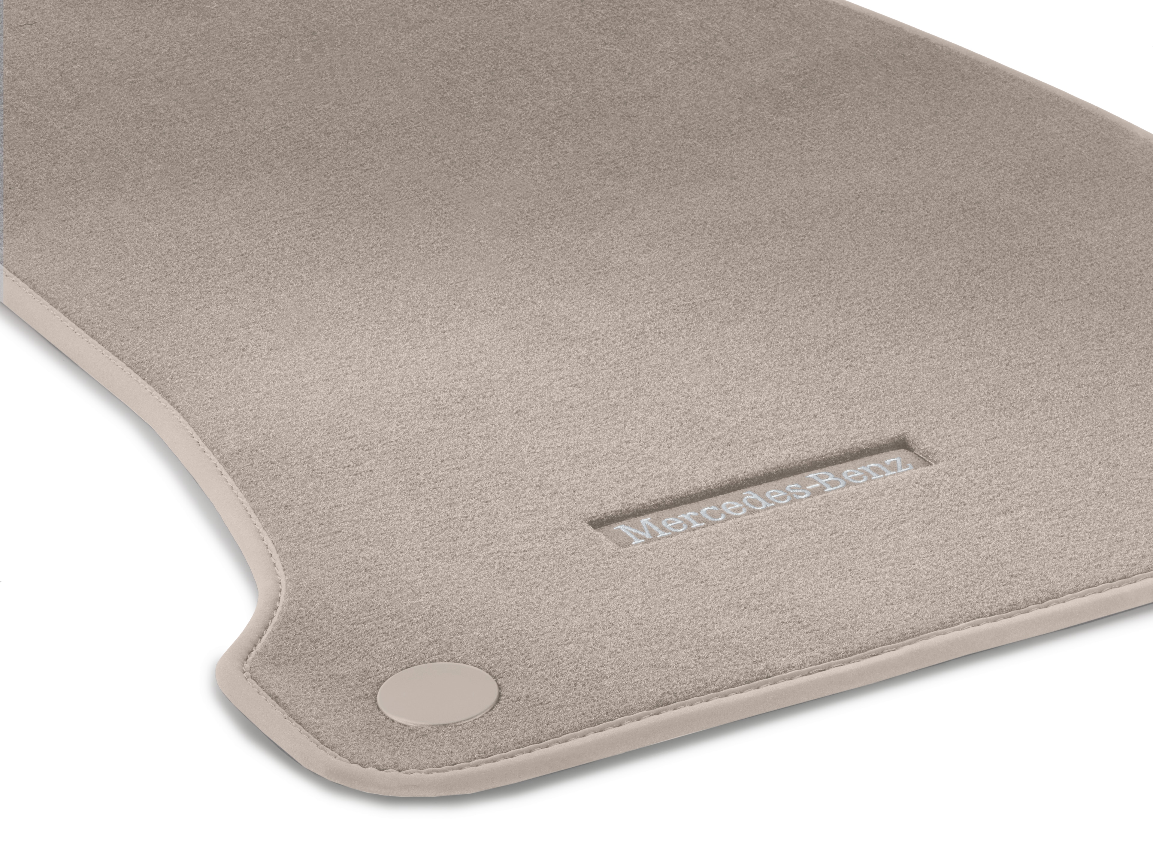 Veloursmatten, CLASSIC, Satz, 4-teilig - LL, macchiatobeige