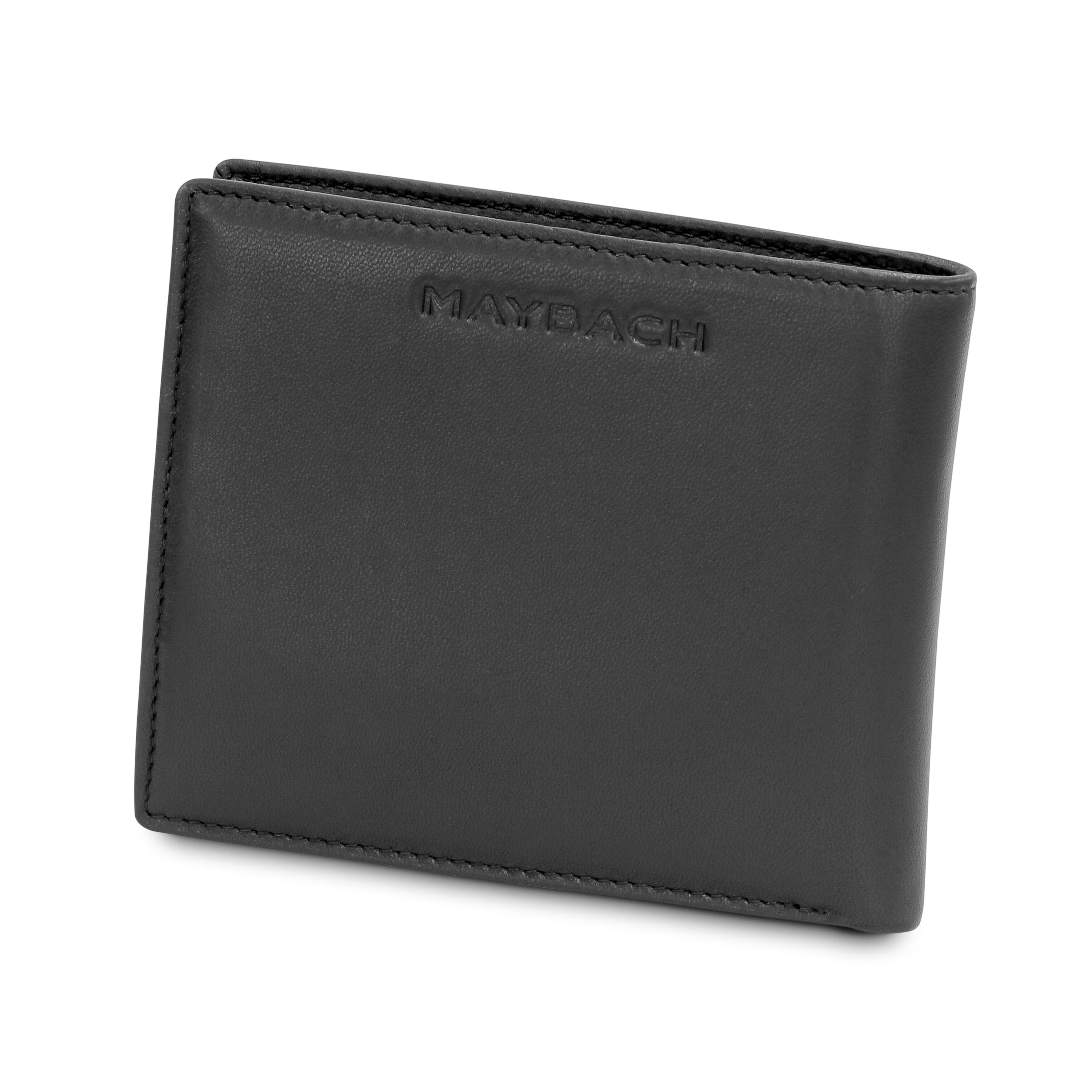 Geldbörse, Mercedes-Maybach - schwarz, Leder