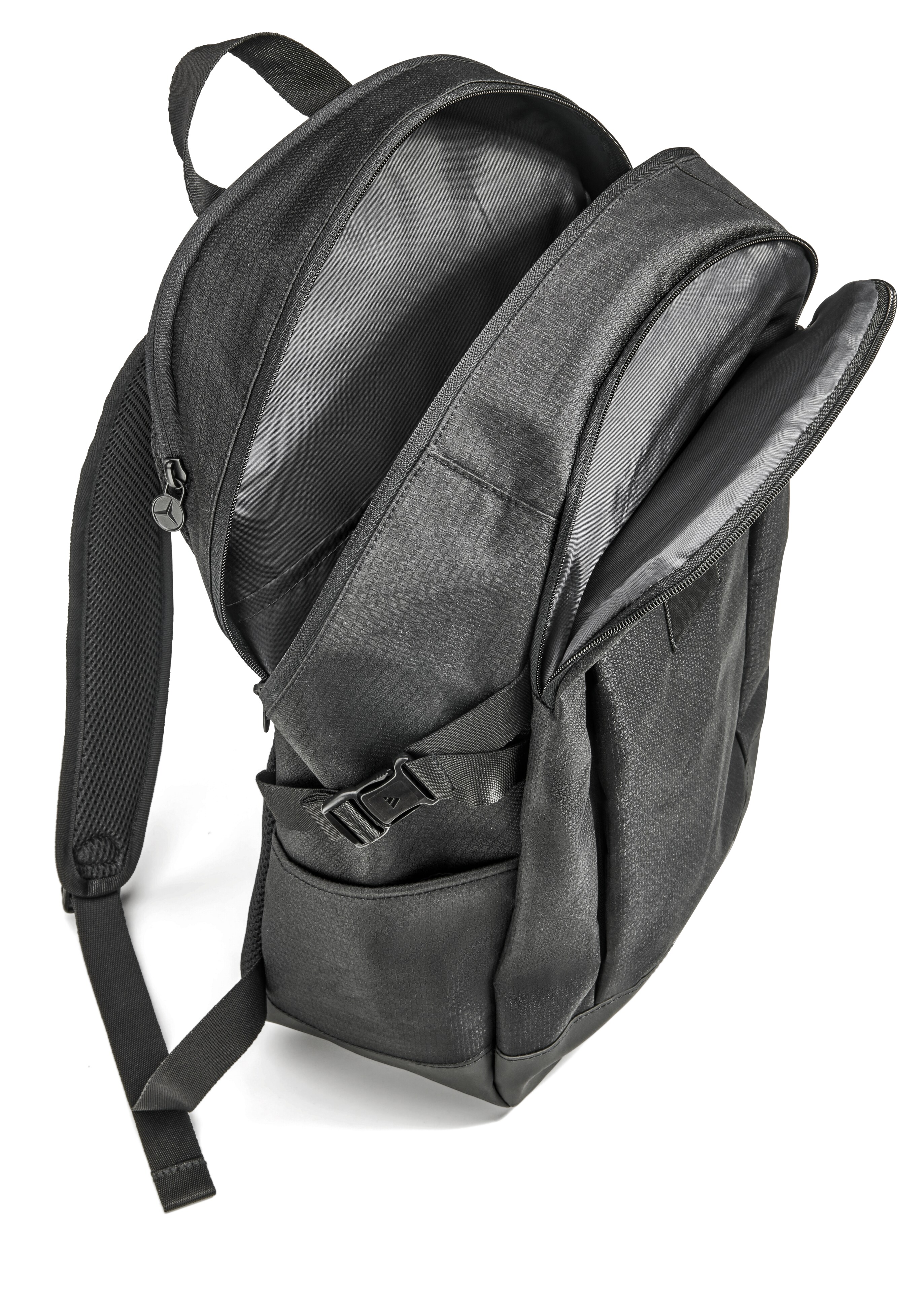 Rucksack - schwarz, Polyester (recycelt), adidas