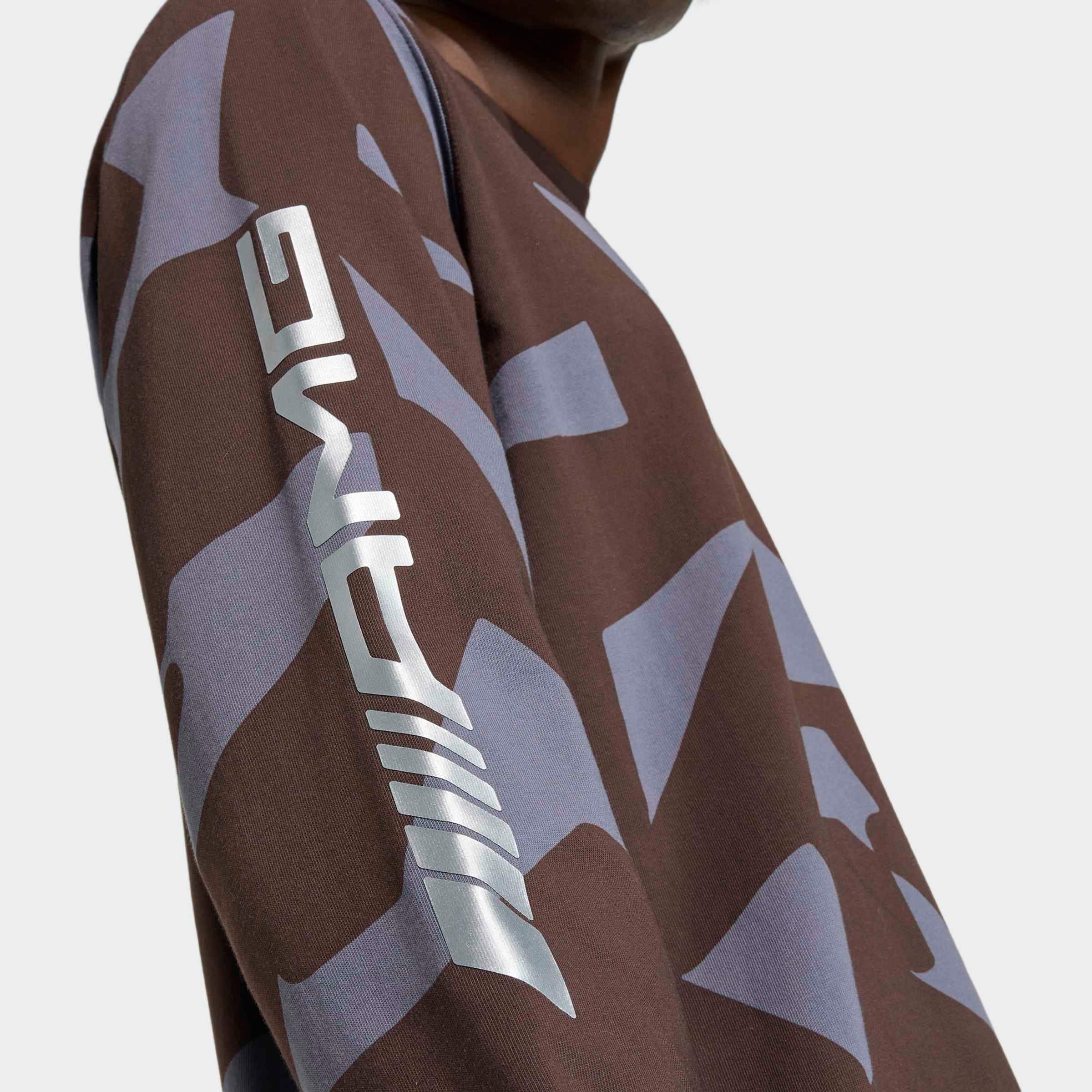 AMG Longsleeve, Unisex - dunkelbraun, XS