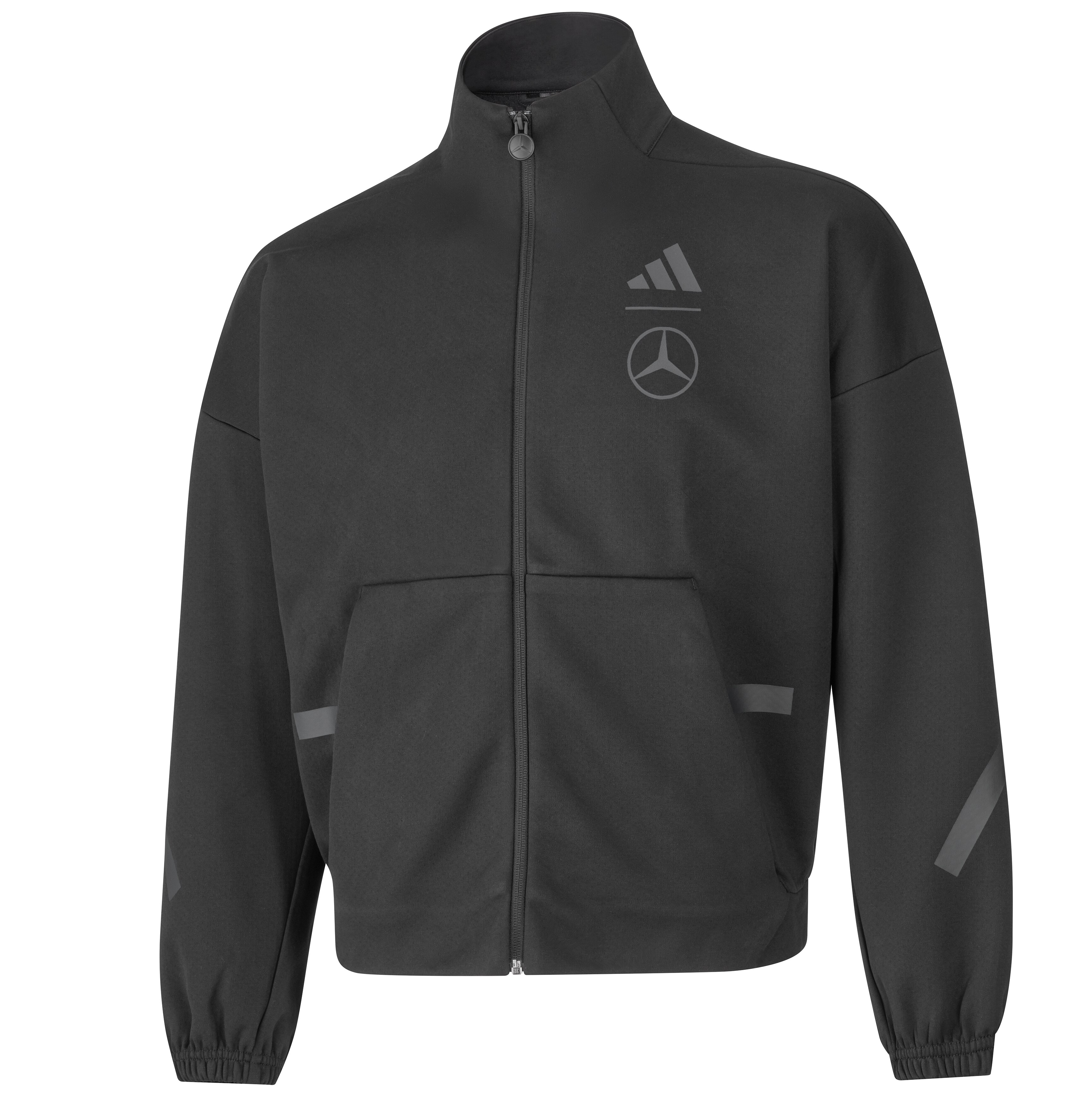 Sweatjacke Unisex - schwarz, XS