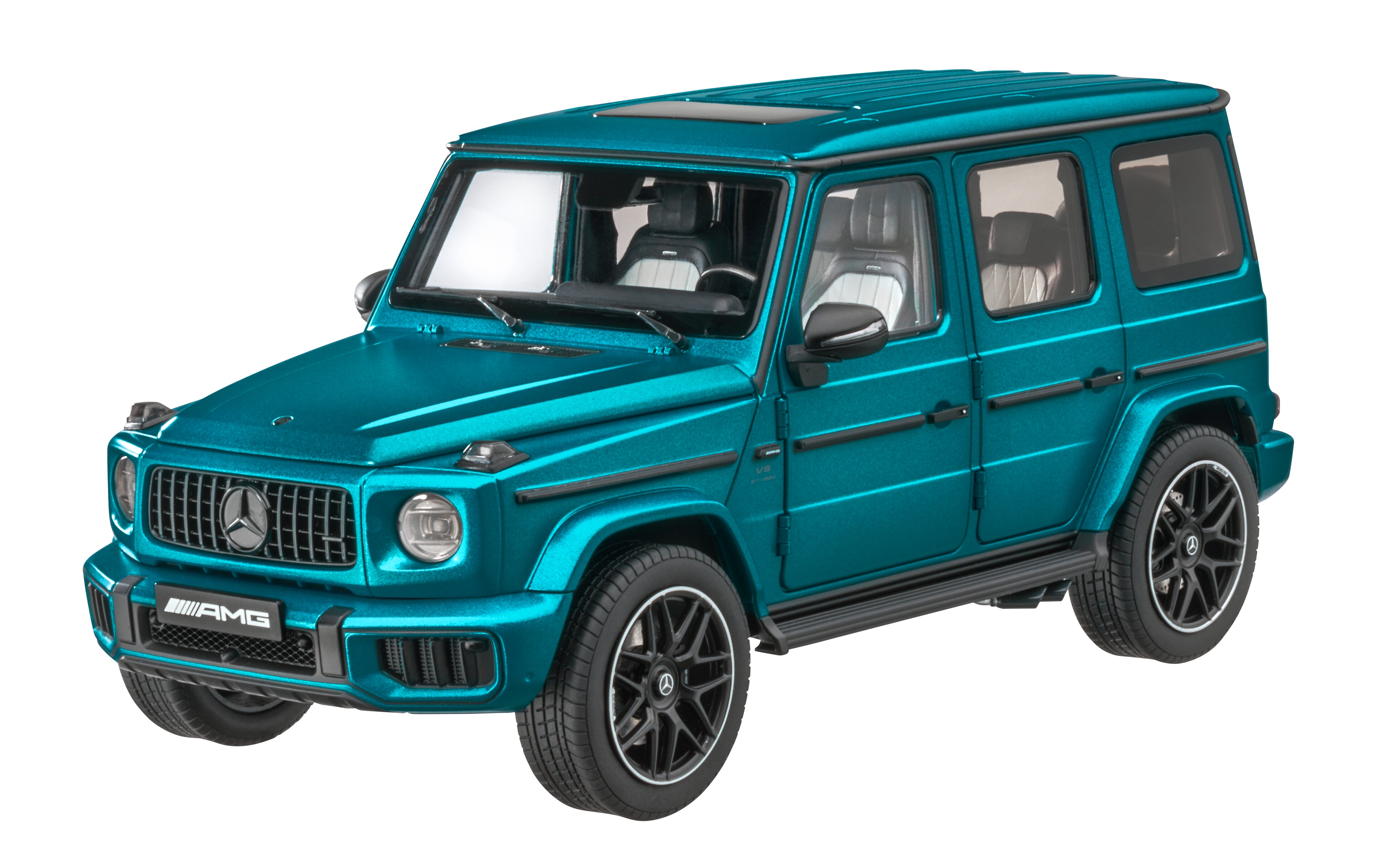 Mercedes-AMG G 63, Geländewagen, W465 - MANUFAKTUR hyper blue magno, NZG, 1:18