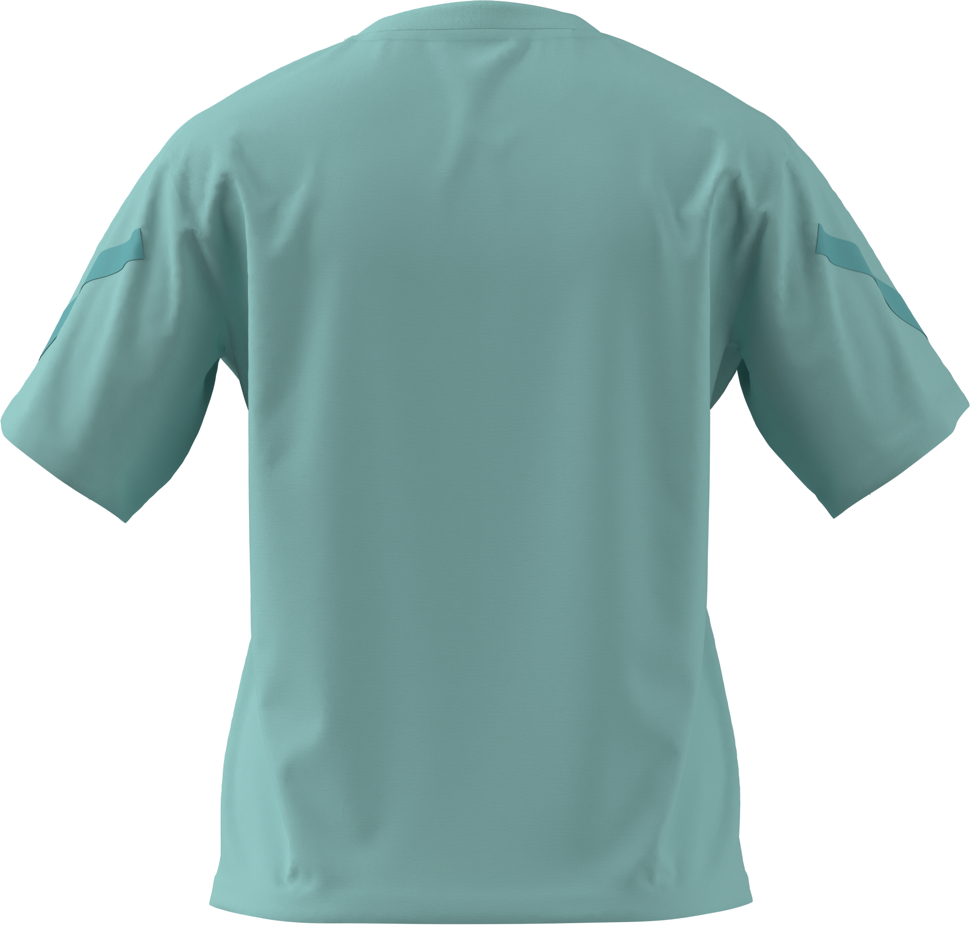 T-Shirt Damen - aqua, XL