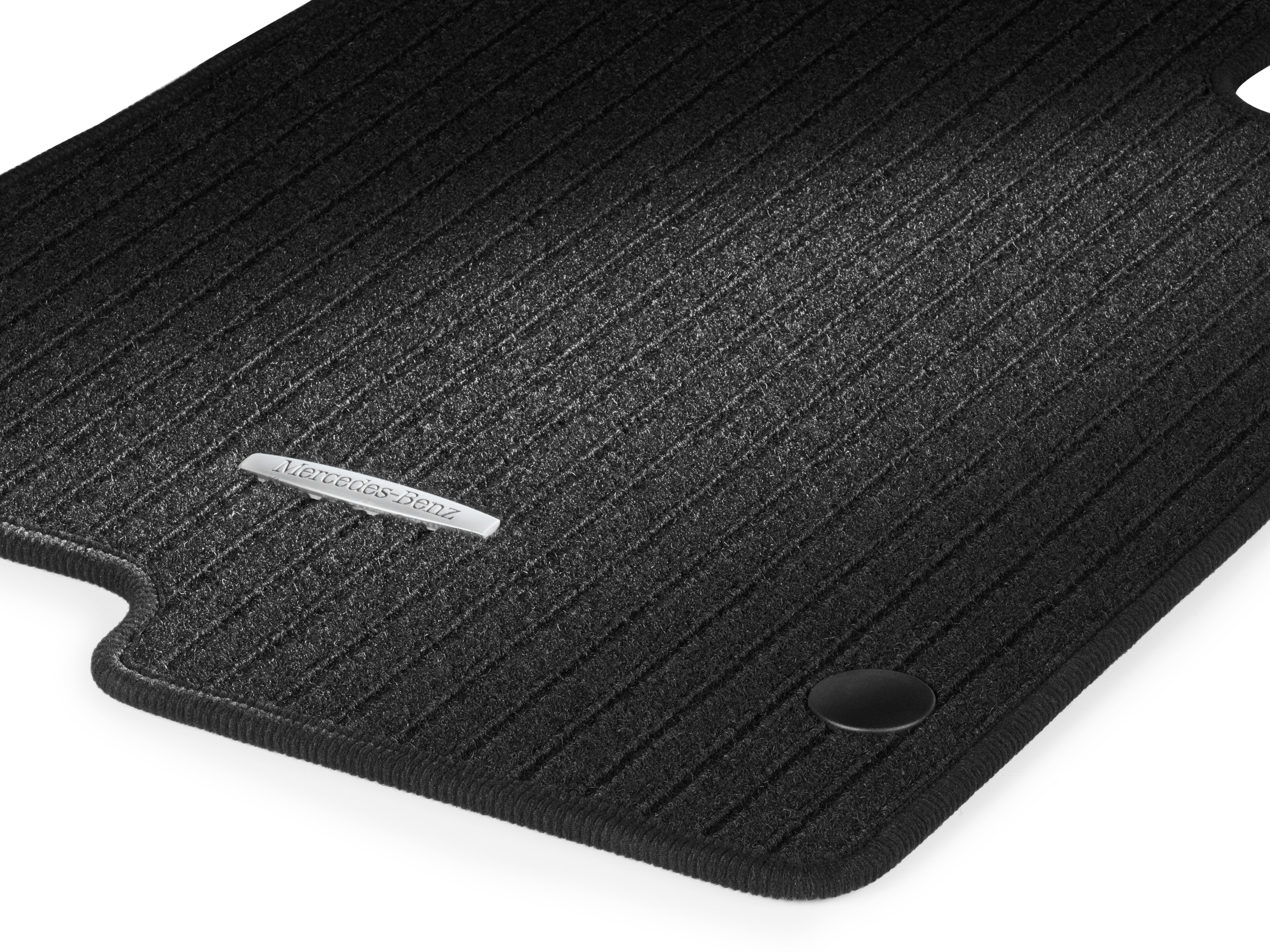 Tapis en reps CLASSIC, Kit, 2 pièces - LL, noir
