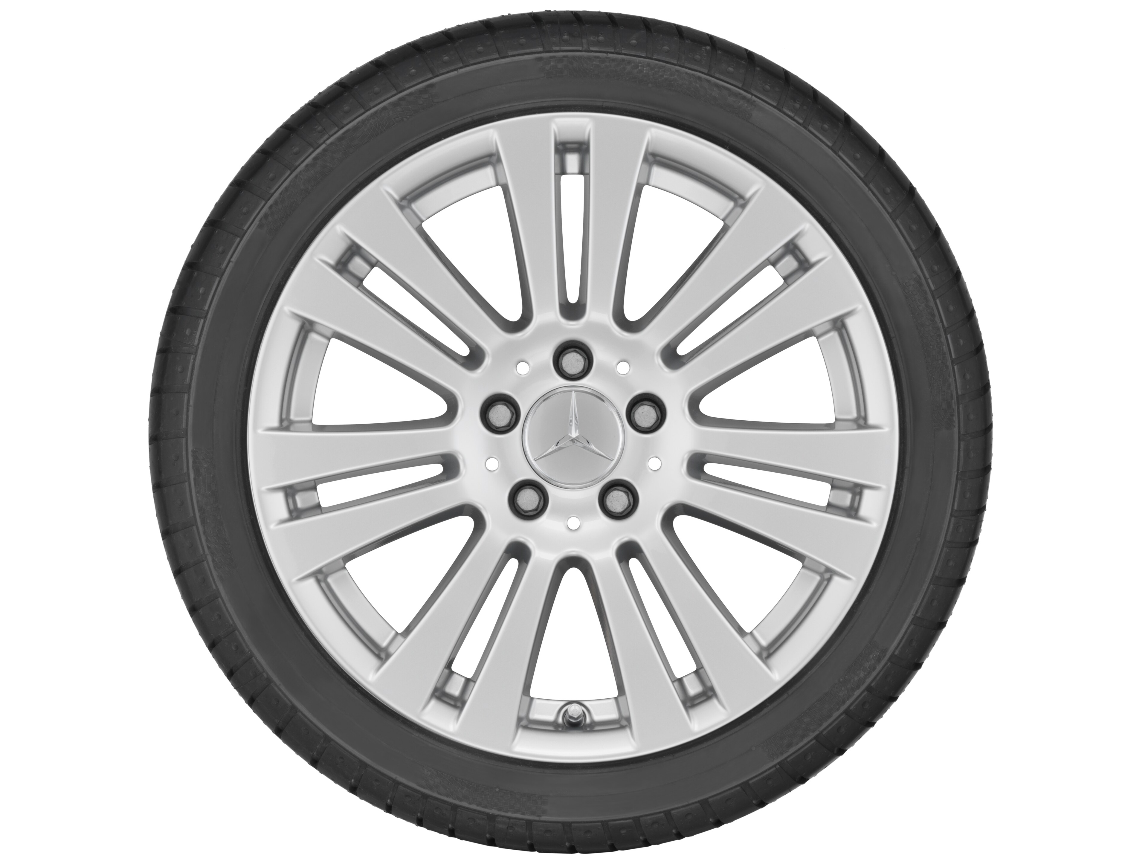 7-Doppelspeichen-Rad, 40,6 cm (16 Zoll) - 7 J x 16 ET 42,5, vanadiumsilber, lackiert