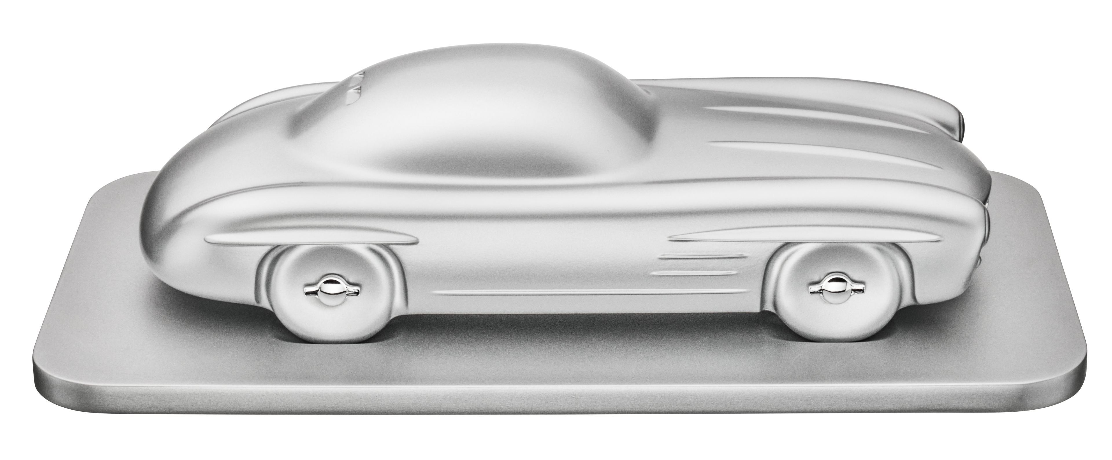 Skulptur 300 SL Coupé W 198 II (1957-1963) - silberfarben, Minichamps, 1:18