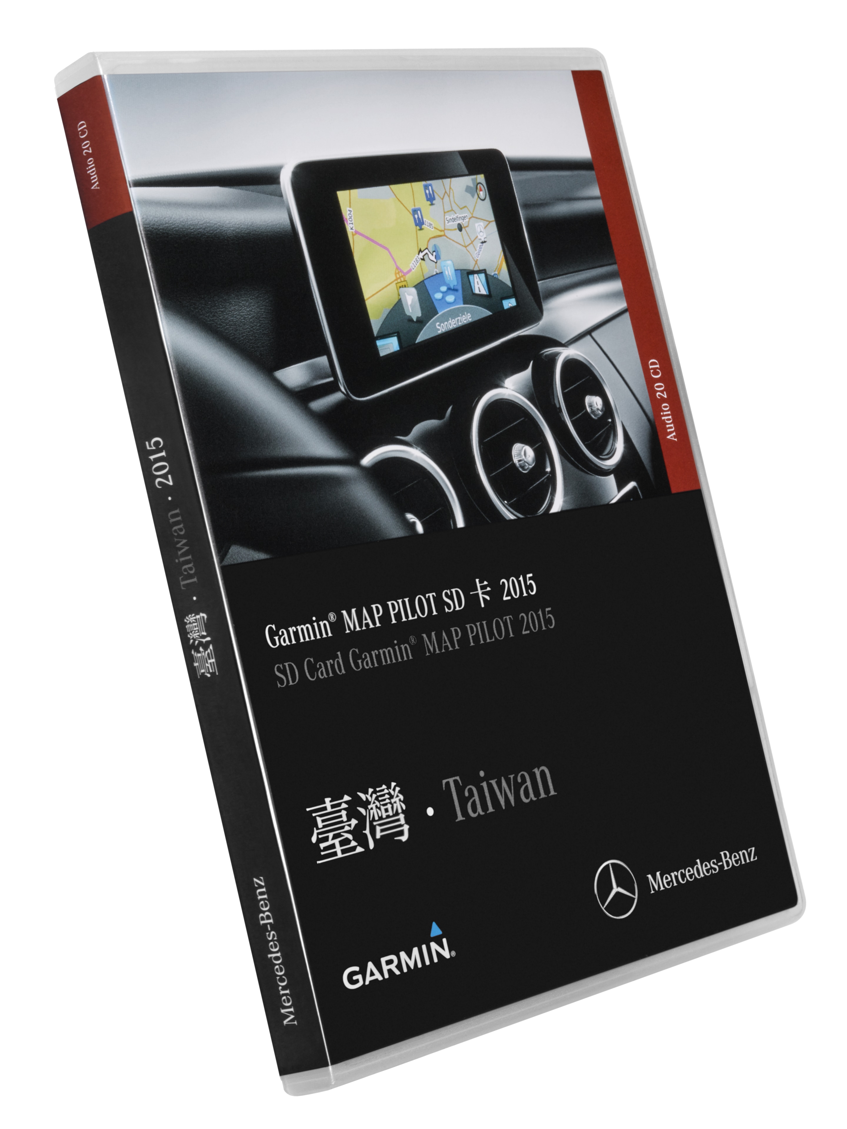 Garmin® MAP PILOT, Navigationsmodul SD-Karte Taiwan, für Nachrüstung Code 357 (EG9), bei vorhandener Vorrüstung Code 522
