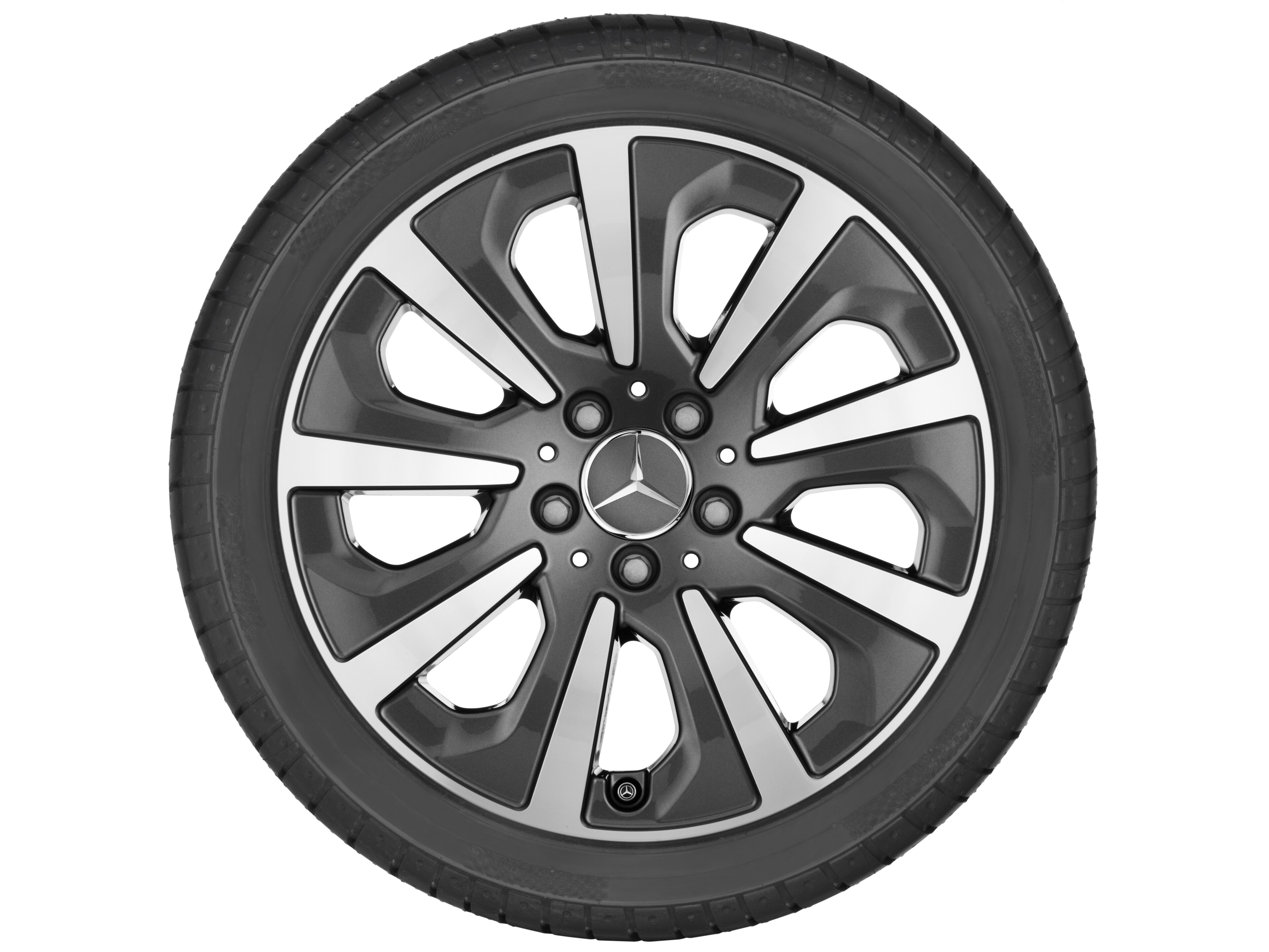 9-Speichen-Rad, 43,2 cm (17 Zoll) - 8 J x 17 ET 41, tremolit-metallic, glanzgedreht