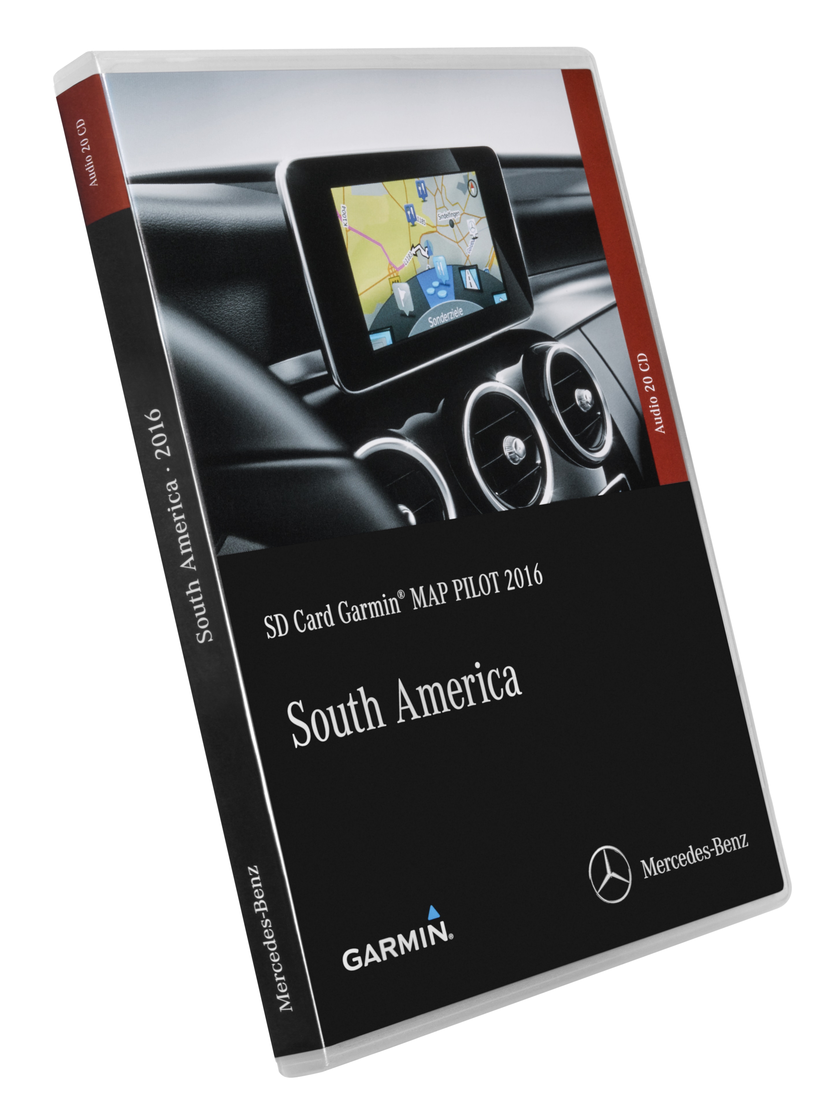 Garmin® MAP PILOT, Navigationsmodul SD-Karte Südamerika, für Nachrüstung Code 357 (EG9), bei vorhandener Vorrüstung Code 522