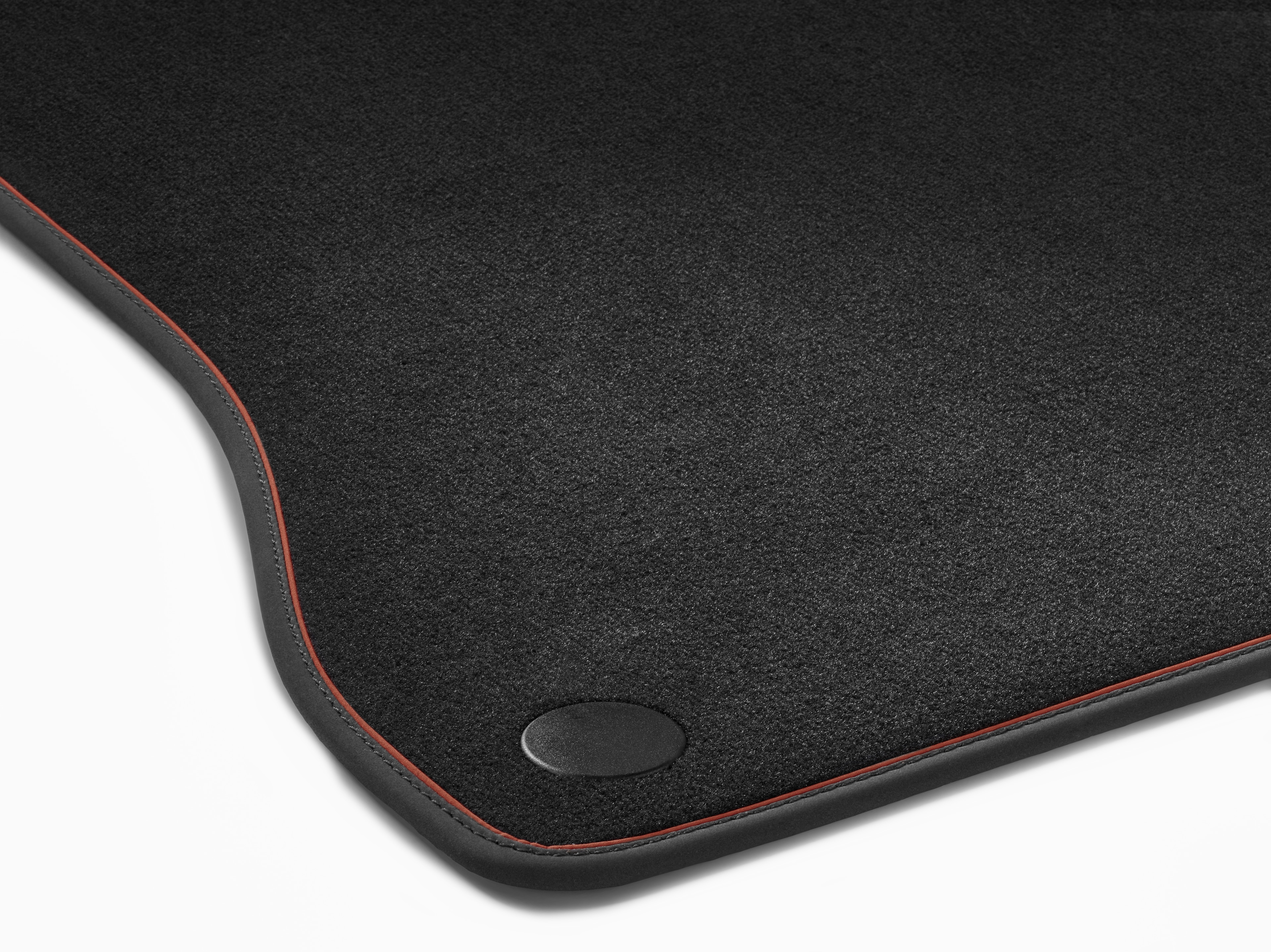 Veloursmatten, CLASSIC, Satz, 4-teilig - RL, schwarz / sienabraun