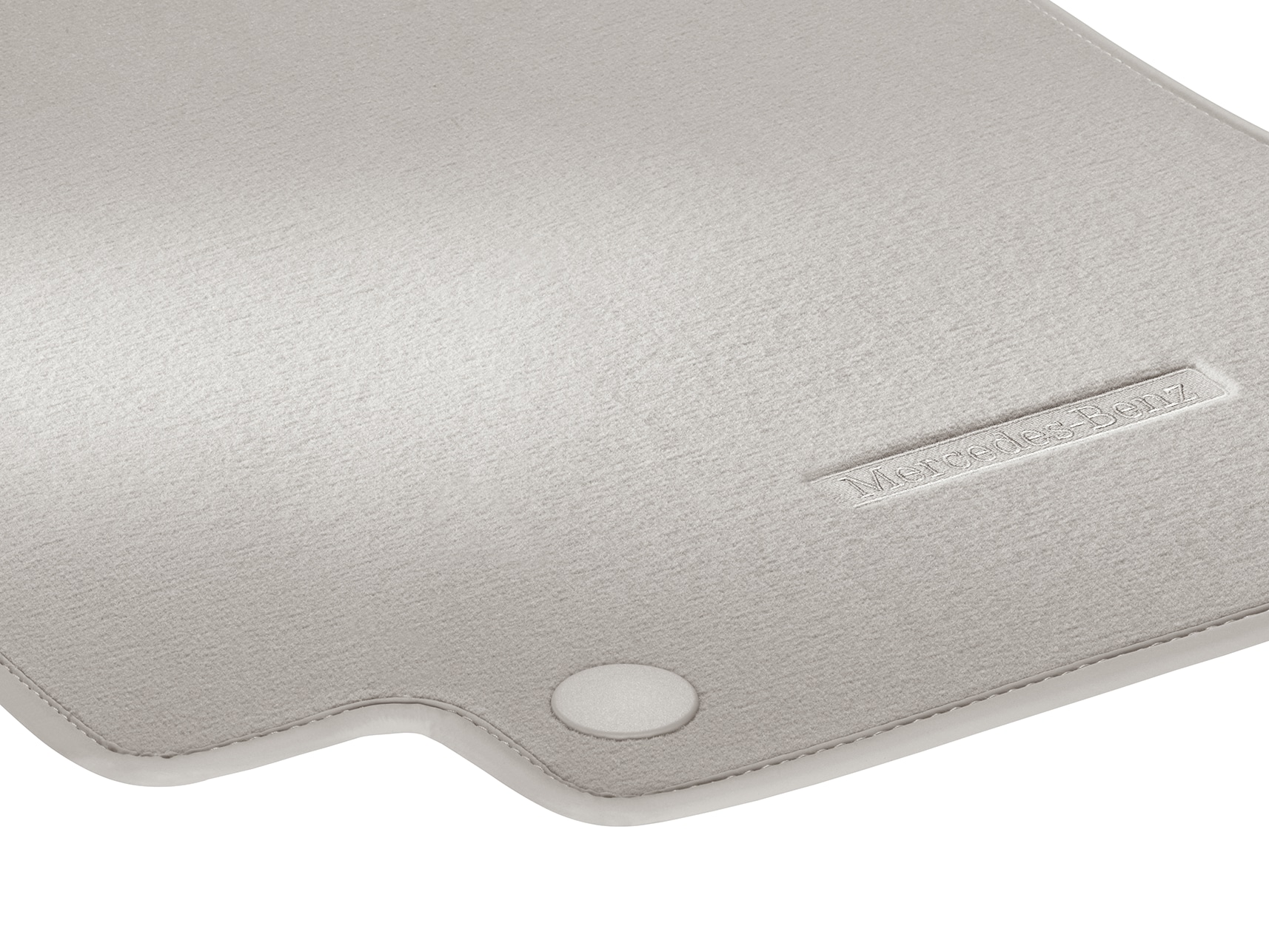 Veloursmatten, CLASSIC, Satz, 4-teilig - LL, kristallgrau