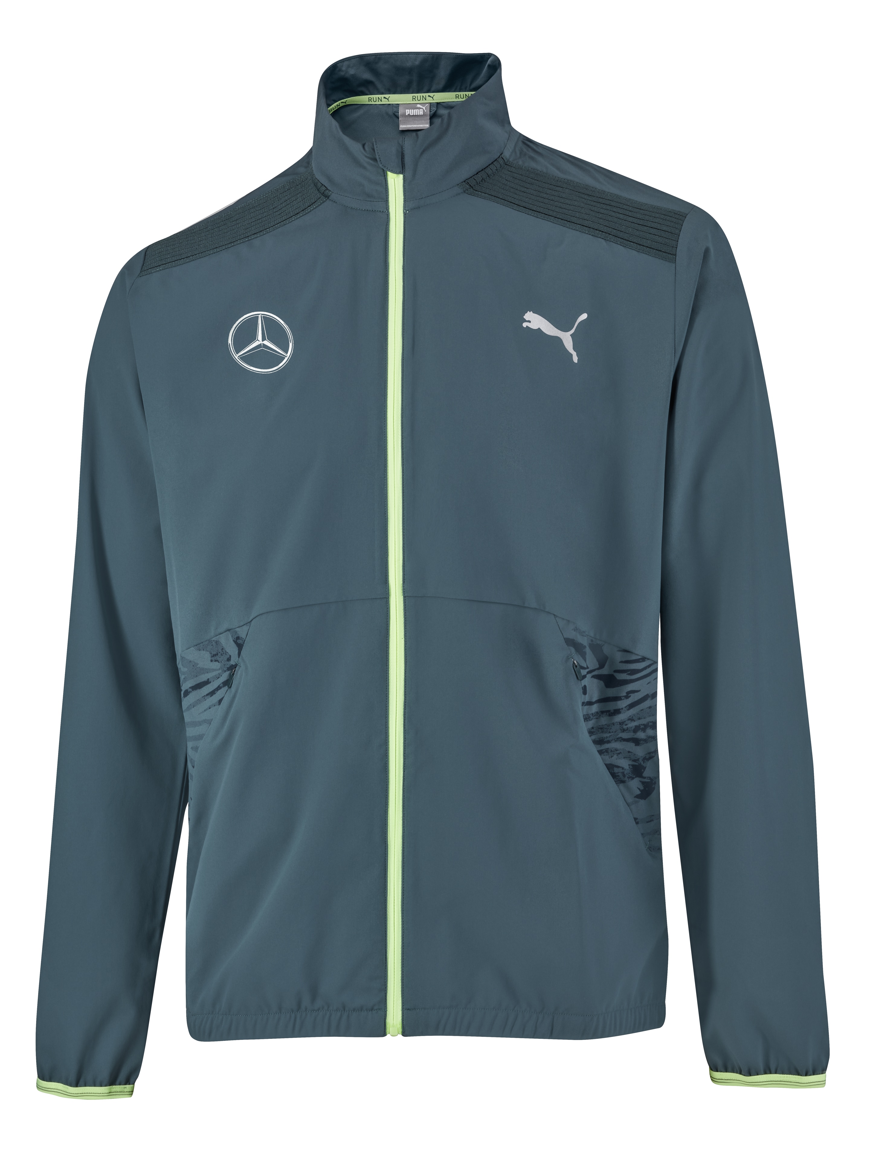 Windjacke Herren, dunkelgrau, Fitness, 2022