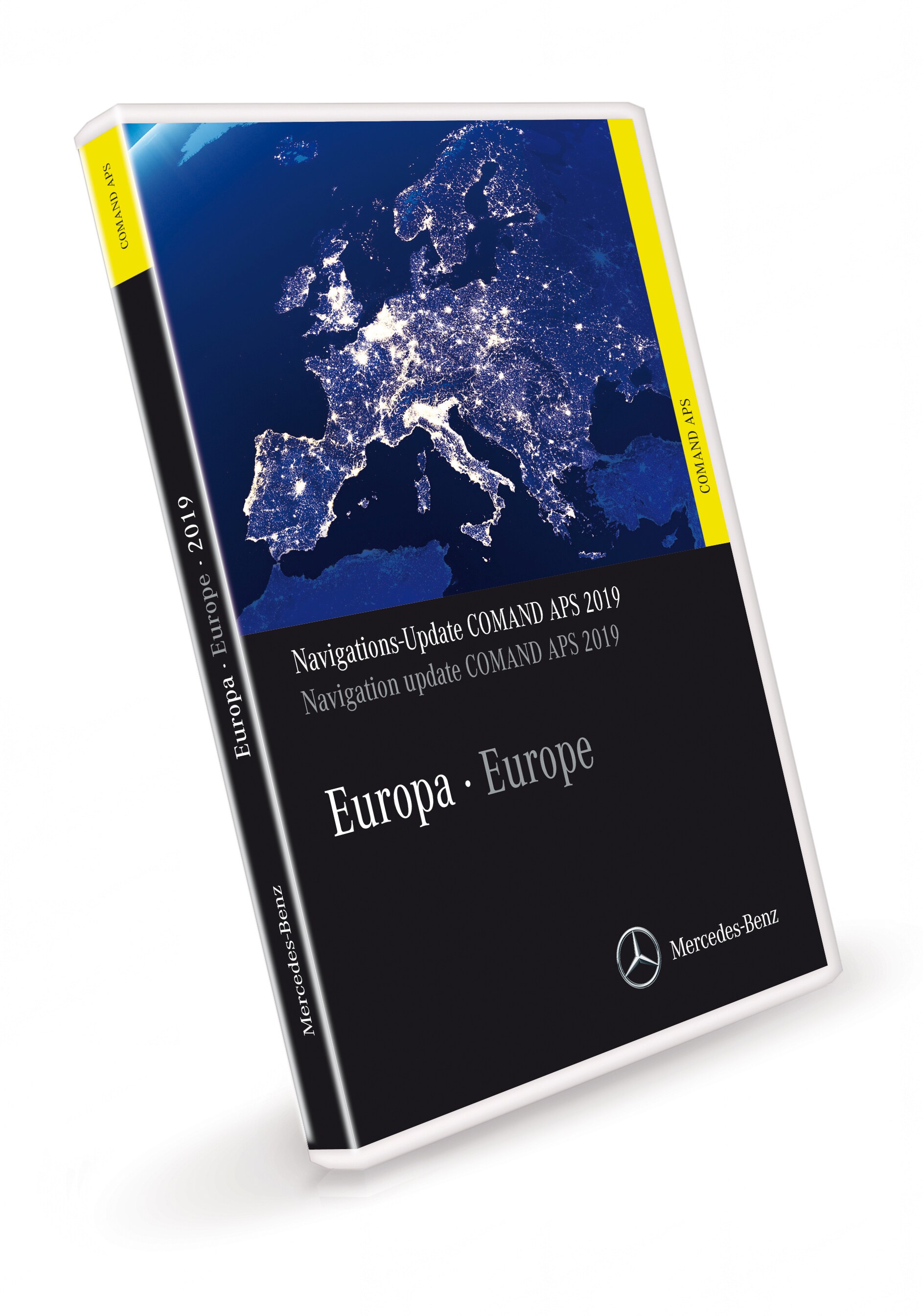 Navigations-Update, COMAND APS, Europa, Version 2018/2019, - FINAL VERSION - zitrusgelb, NTG2.5