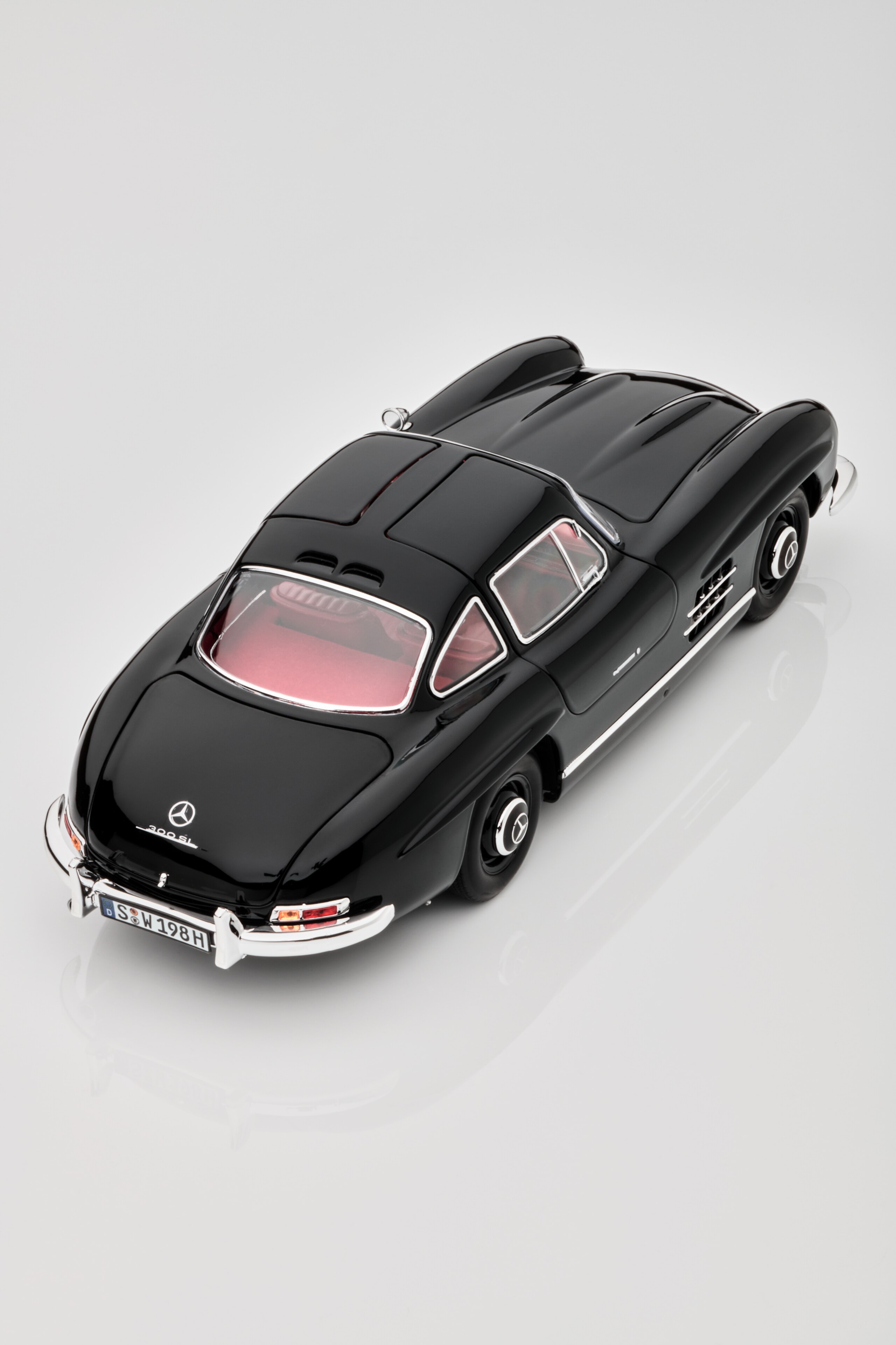 300 SL Coupé (1954-1963) W 198 - schwarz, Norev, 1:18