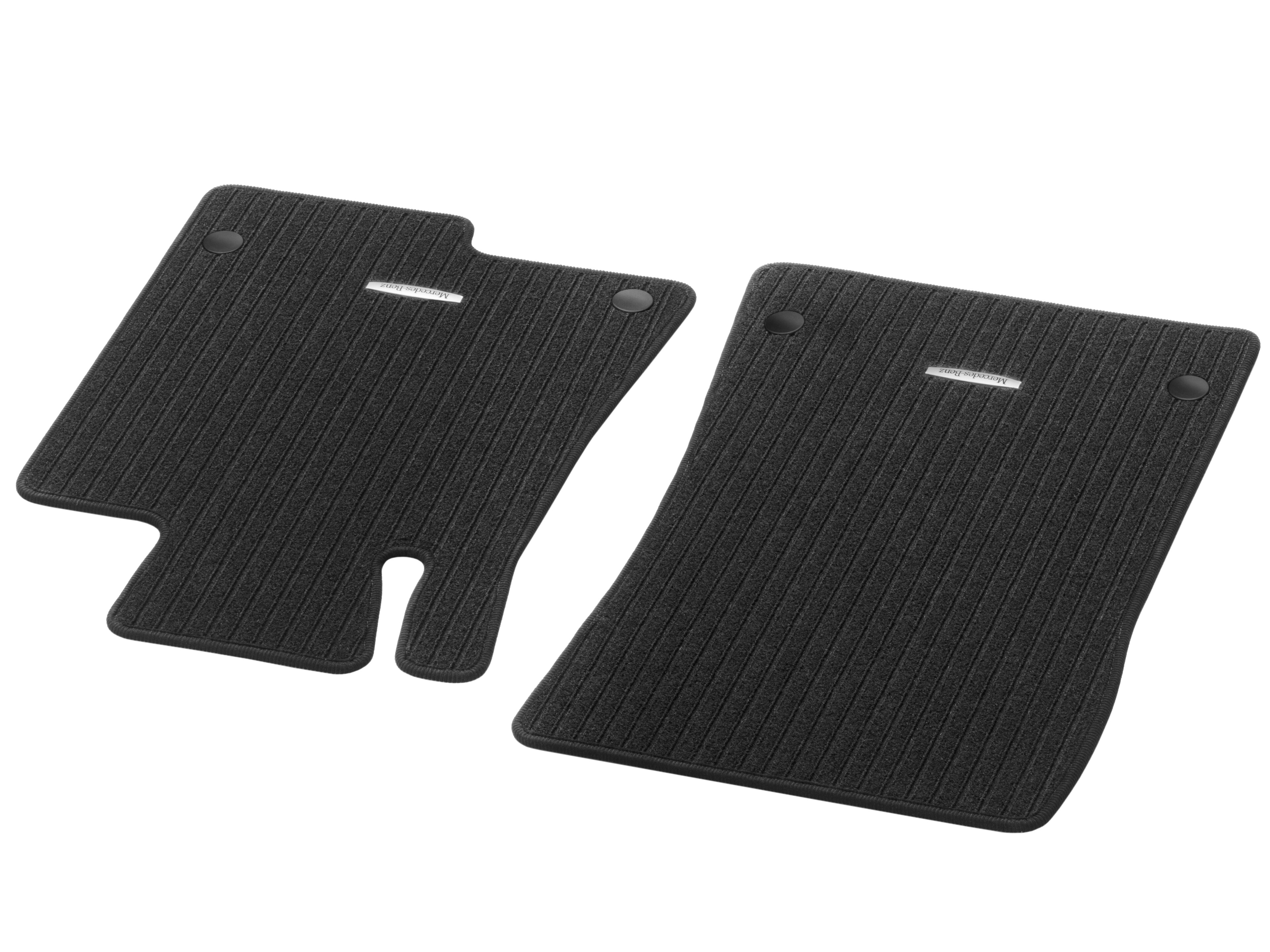 Tapis en reps CLASSIC, Kit, 2 pièces - RL, noir