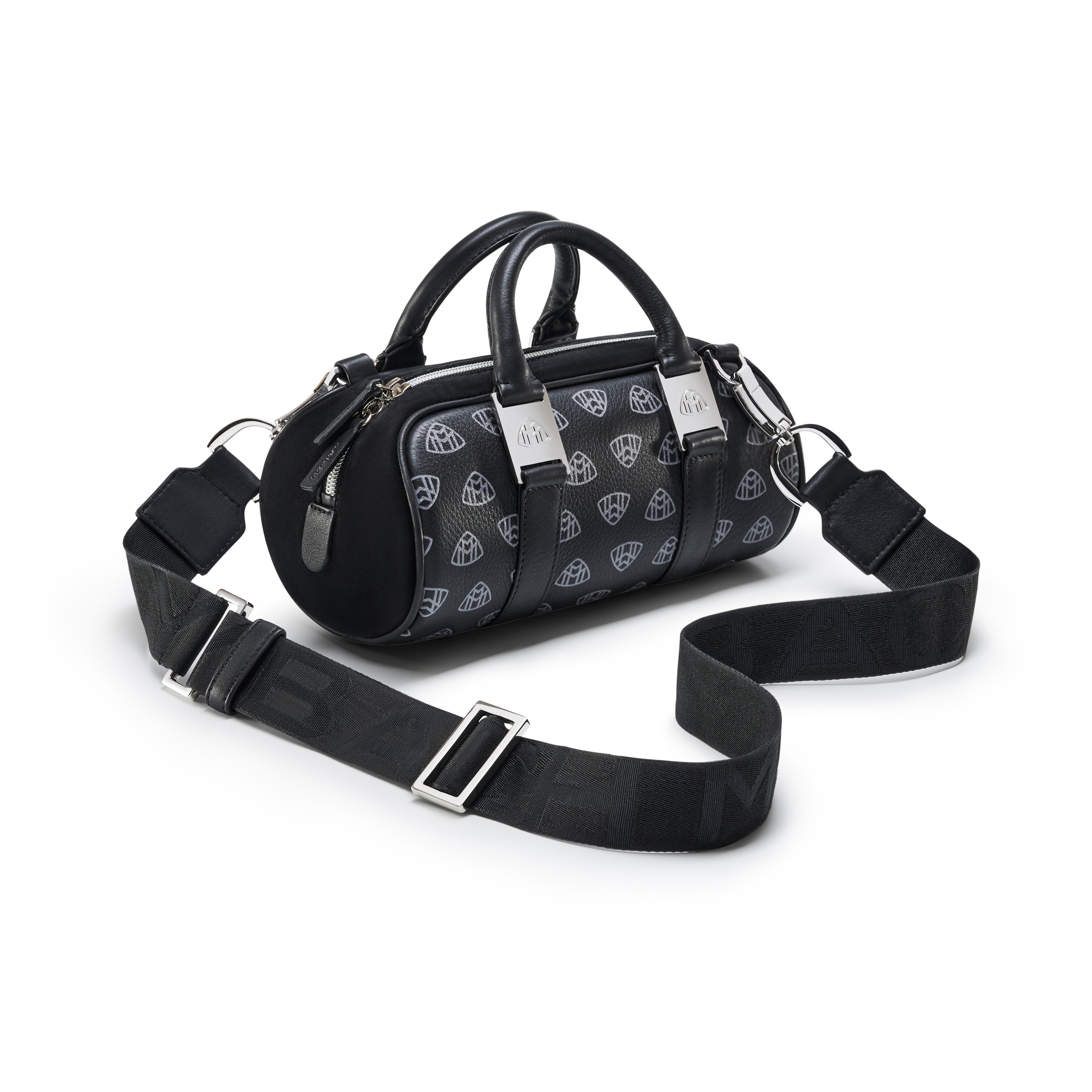 Handtasche Damen, Mercedes-Maybach - schwarz, Leder