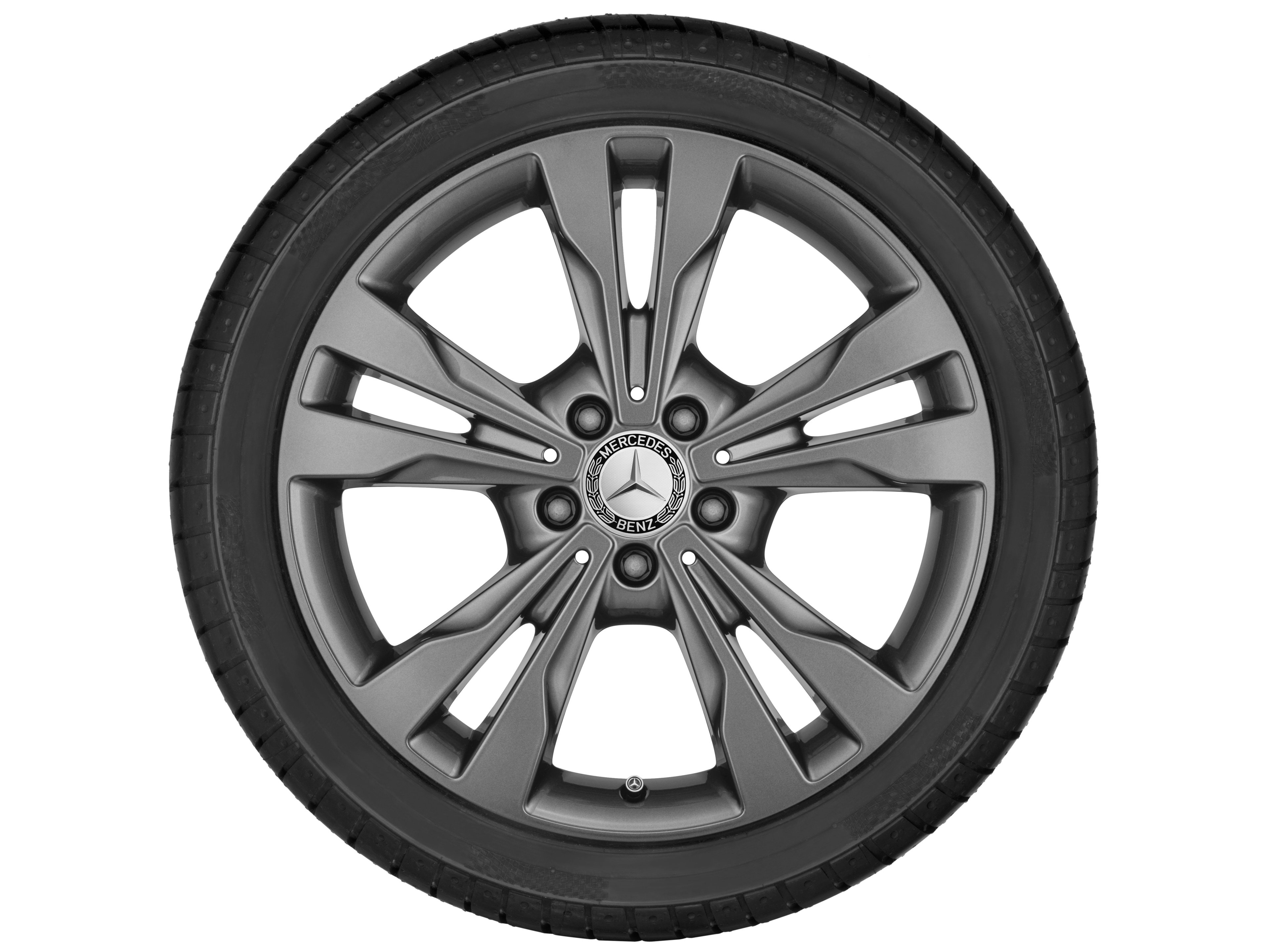 5-Doppelspeichen-Rad, 45,7 cm (18 Zoll) - 7,5 J x 18 ET 52, tremolit-metallic, lackiert