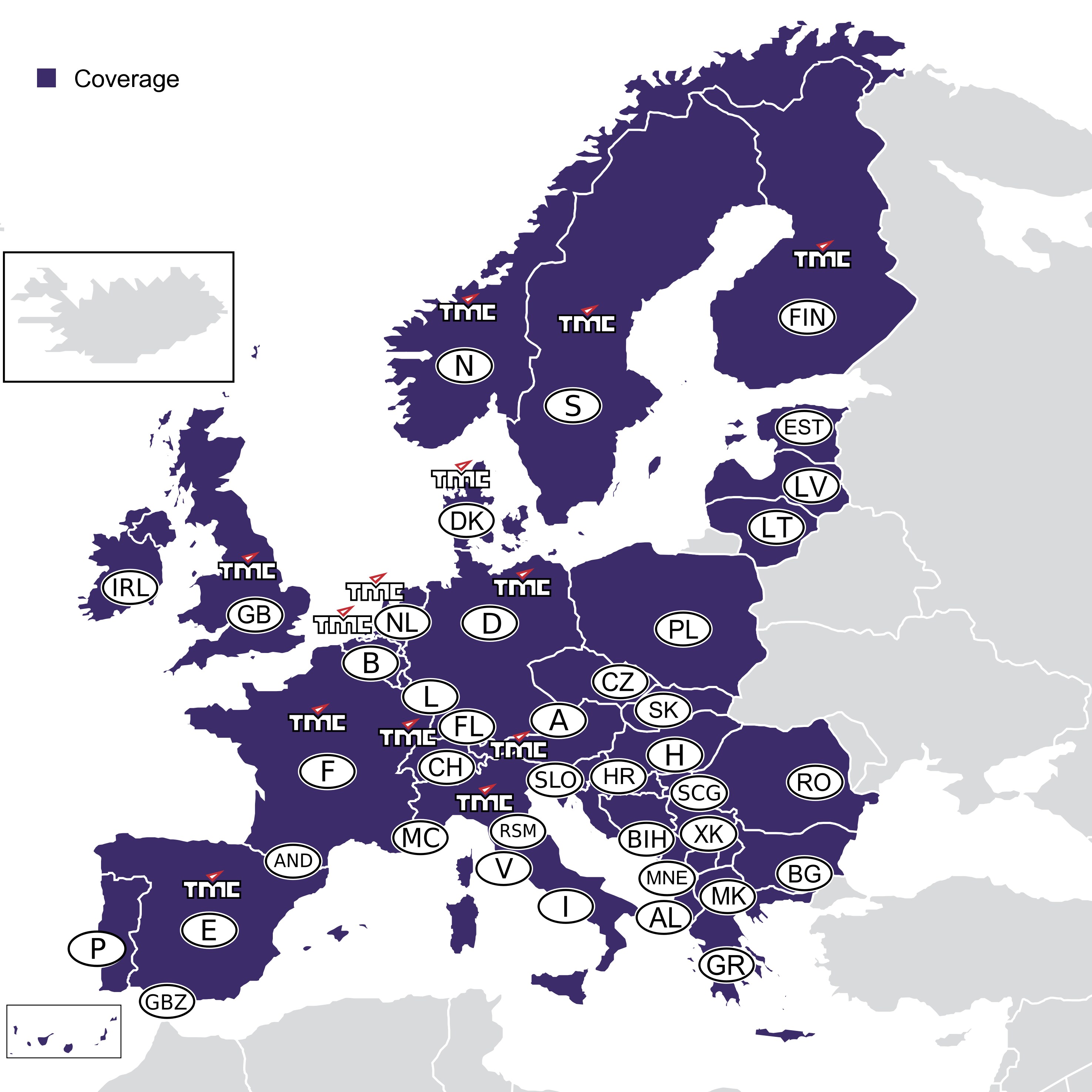 Navigations-Update, COMAND APS, Europa, Version 2018/2019, - FINAL VERSION - violett, NTG4-204