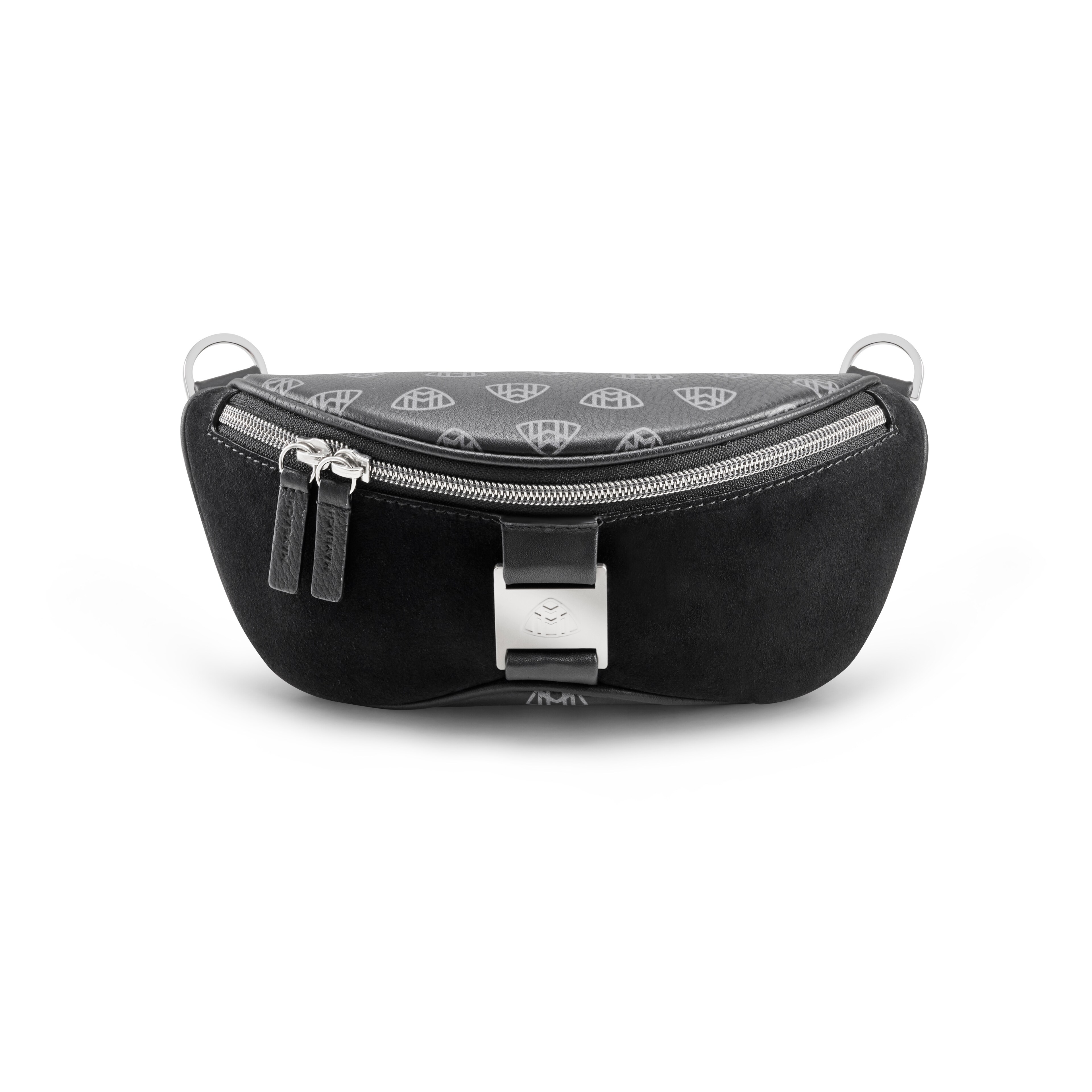 Bauchtasche, Mercedes-Maybach - schwarz, Leder