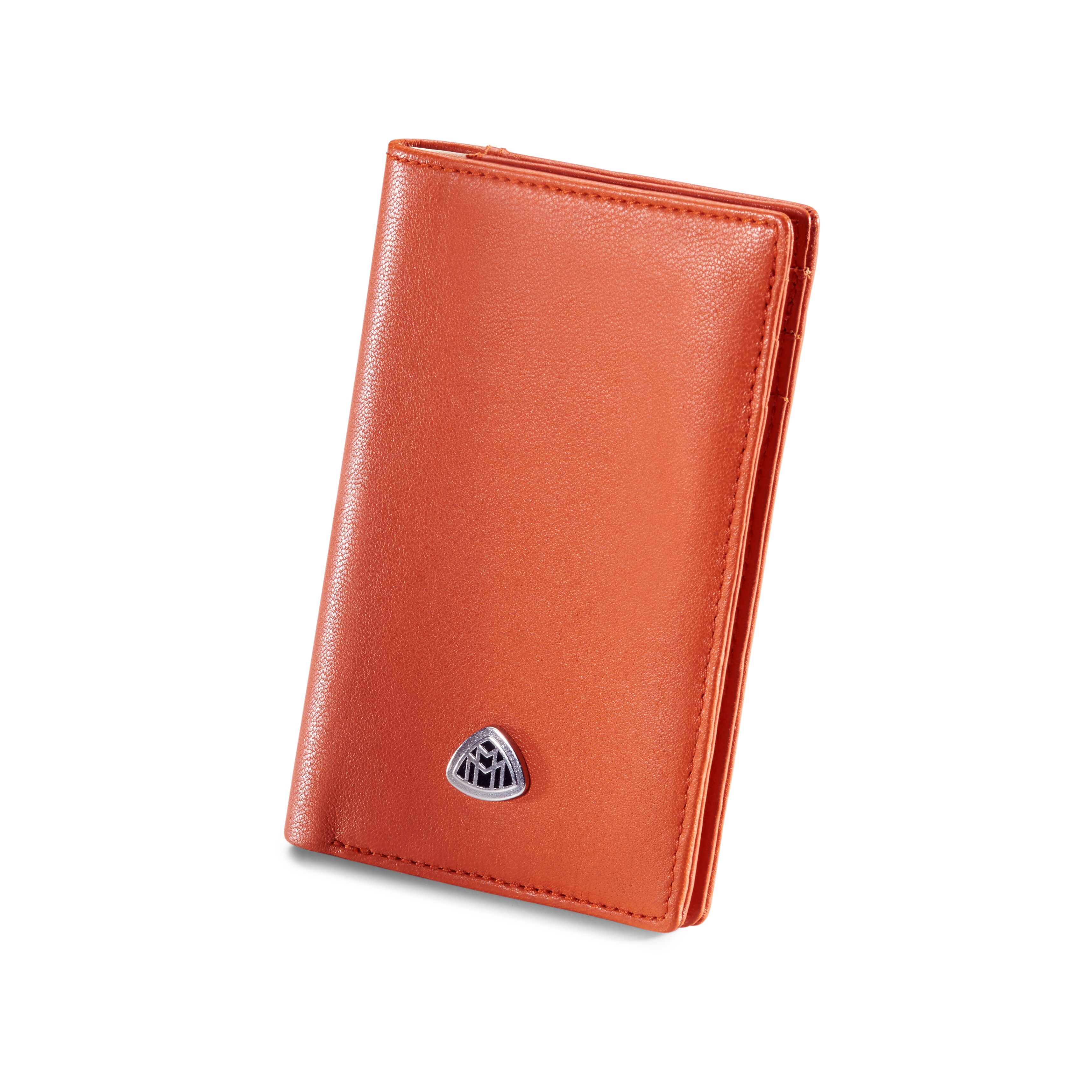 Mini-Geldbörse, Mercedes-Maybach - orange, Leder