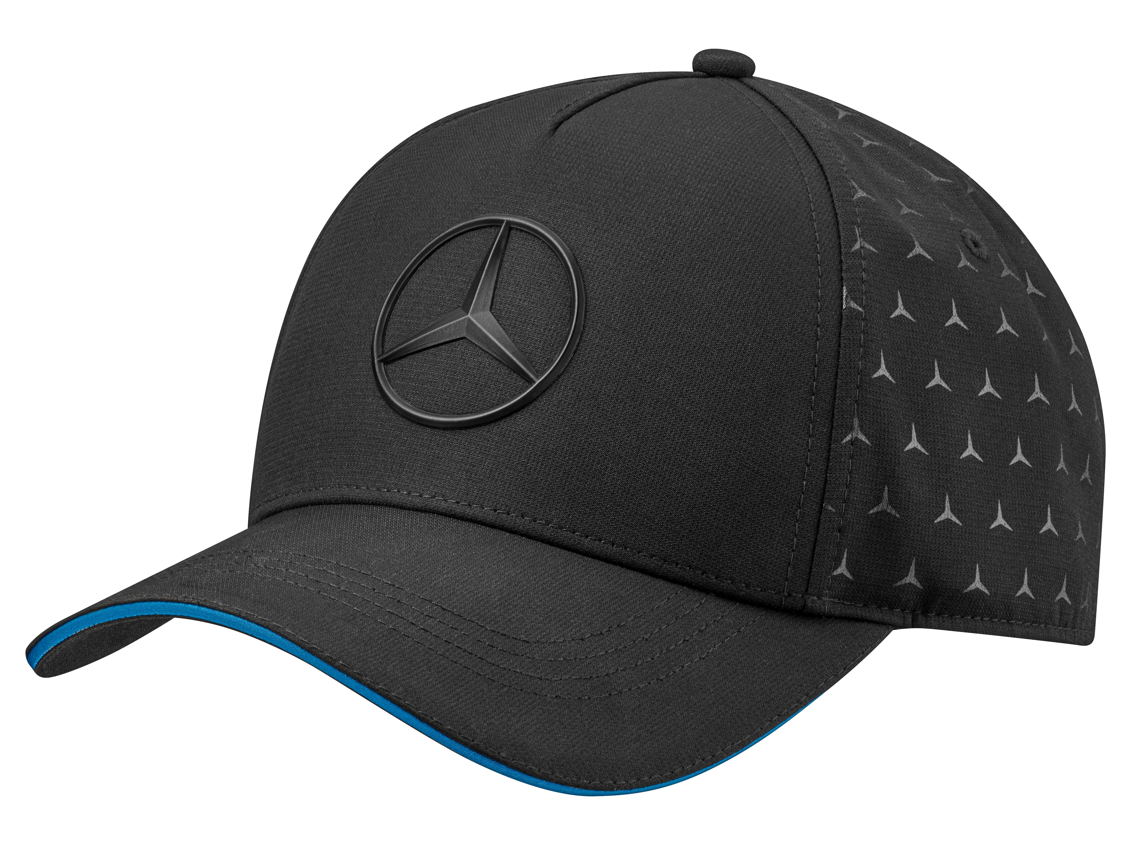 Cap - schwarz, Polyester (recycelt)