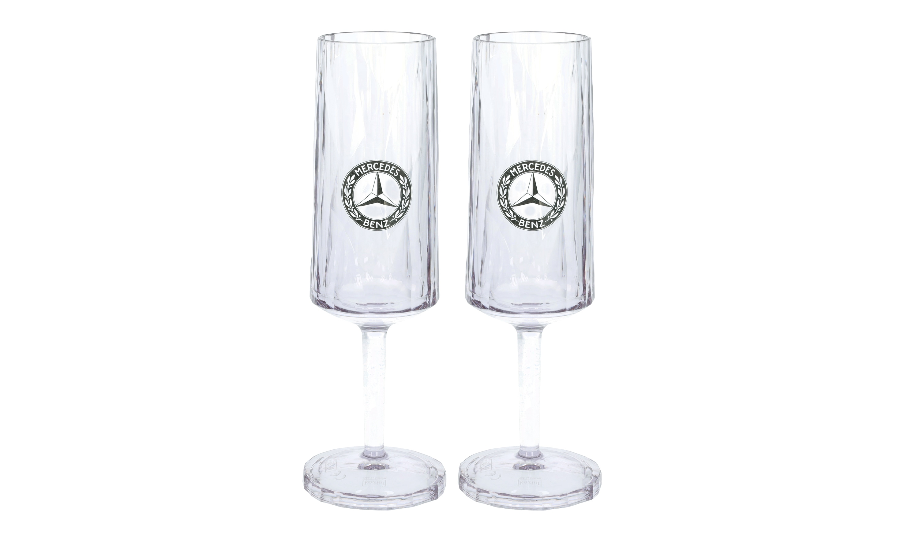 Superglas-Set, 4er-Set - transparent, PETG, 2 x 100 ml, 2 x 250 ml, koziol