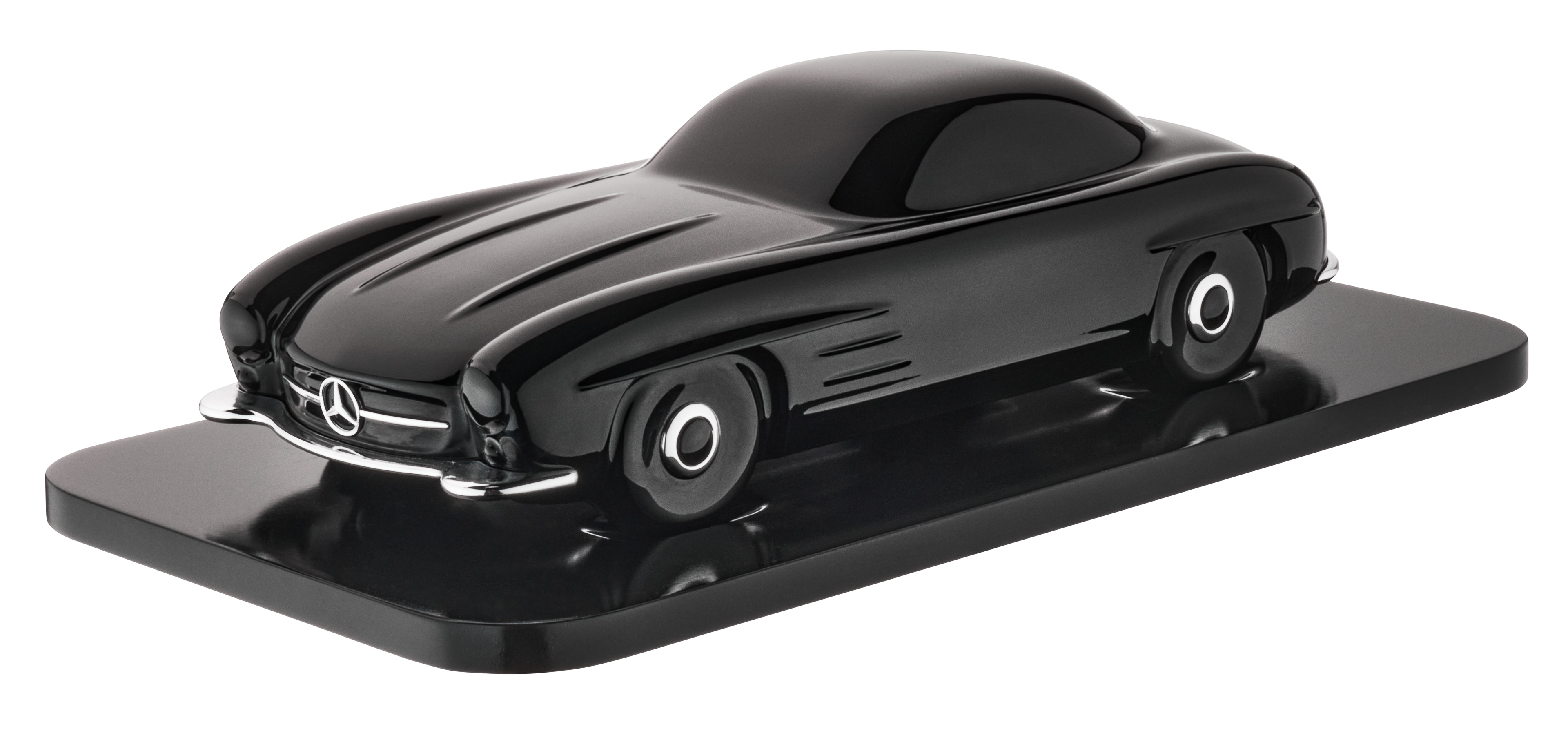 Skulptur 300 SL Coupé W 198 II (1957-1963) - schwarz, Minichamps, 1:18