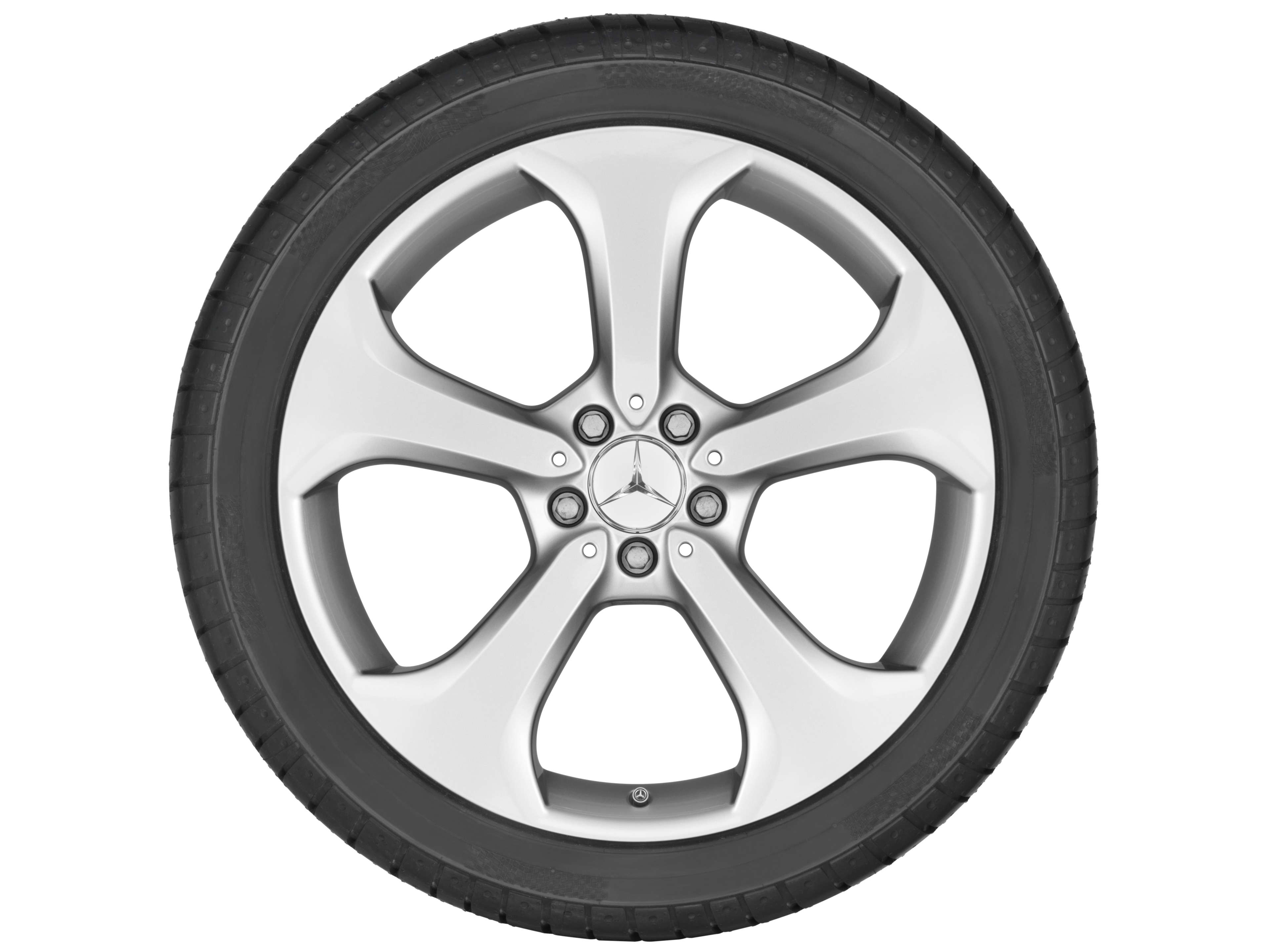 5-Speichen-Rad, 50,8 cm (20 Zoll) - 9 J x 20 ET 54, vanadiumsilber, lackiert