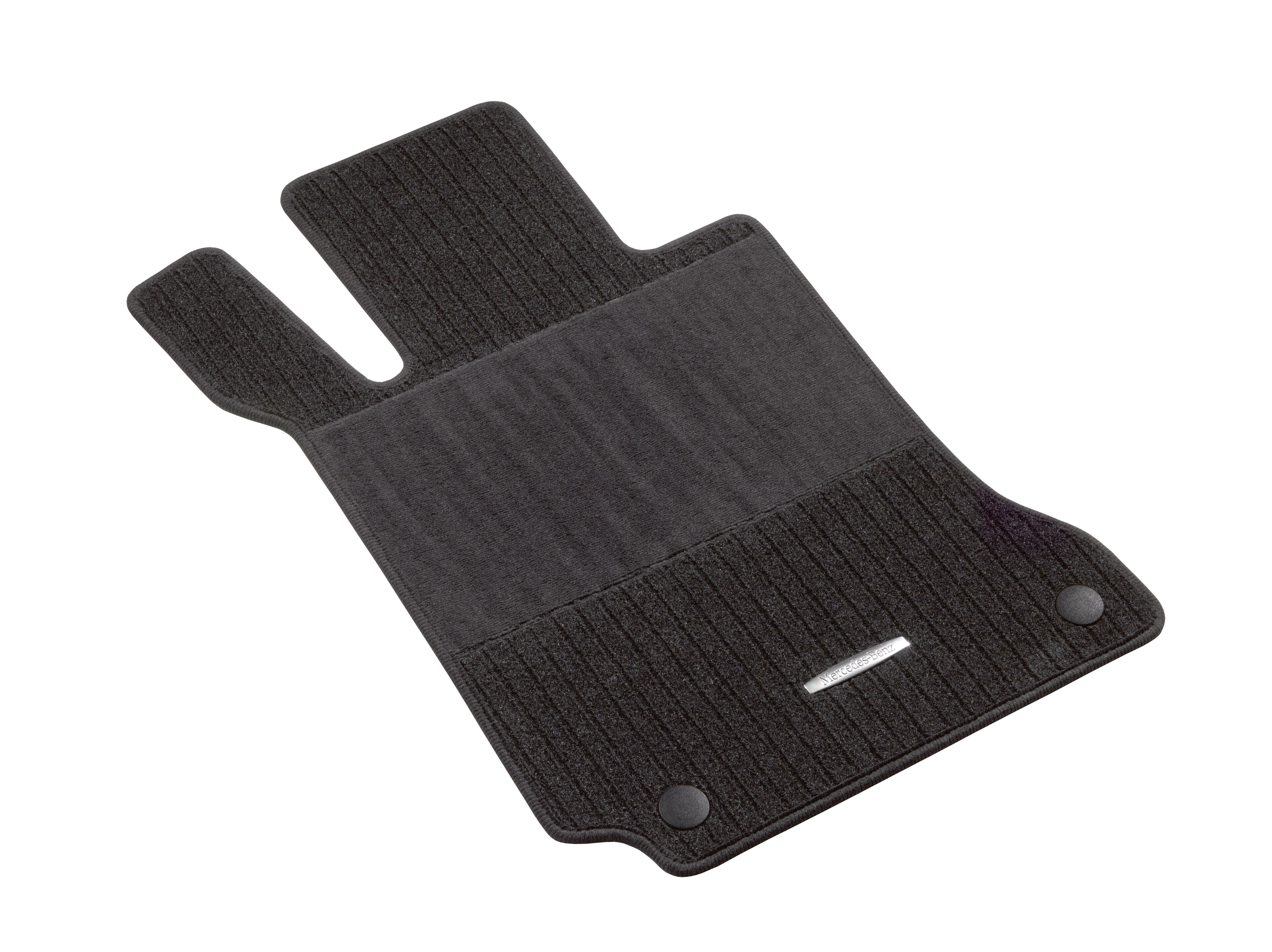 Tapis en reps CLASSIC, Kit, 4 pièces - LL, noir