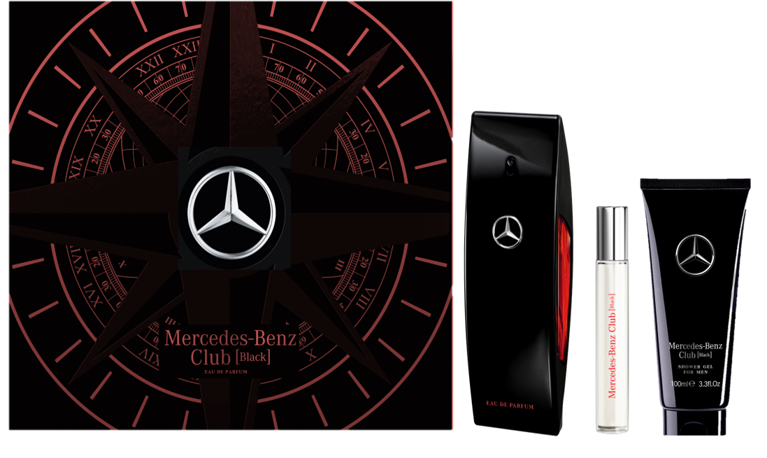 Geschenkset Club Black, EdP - für Herren