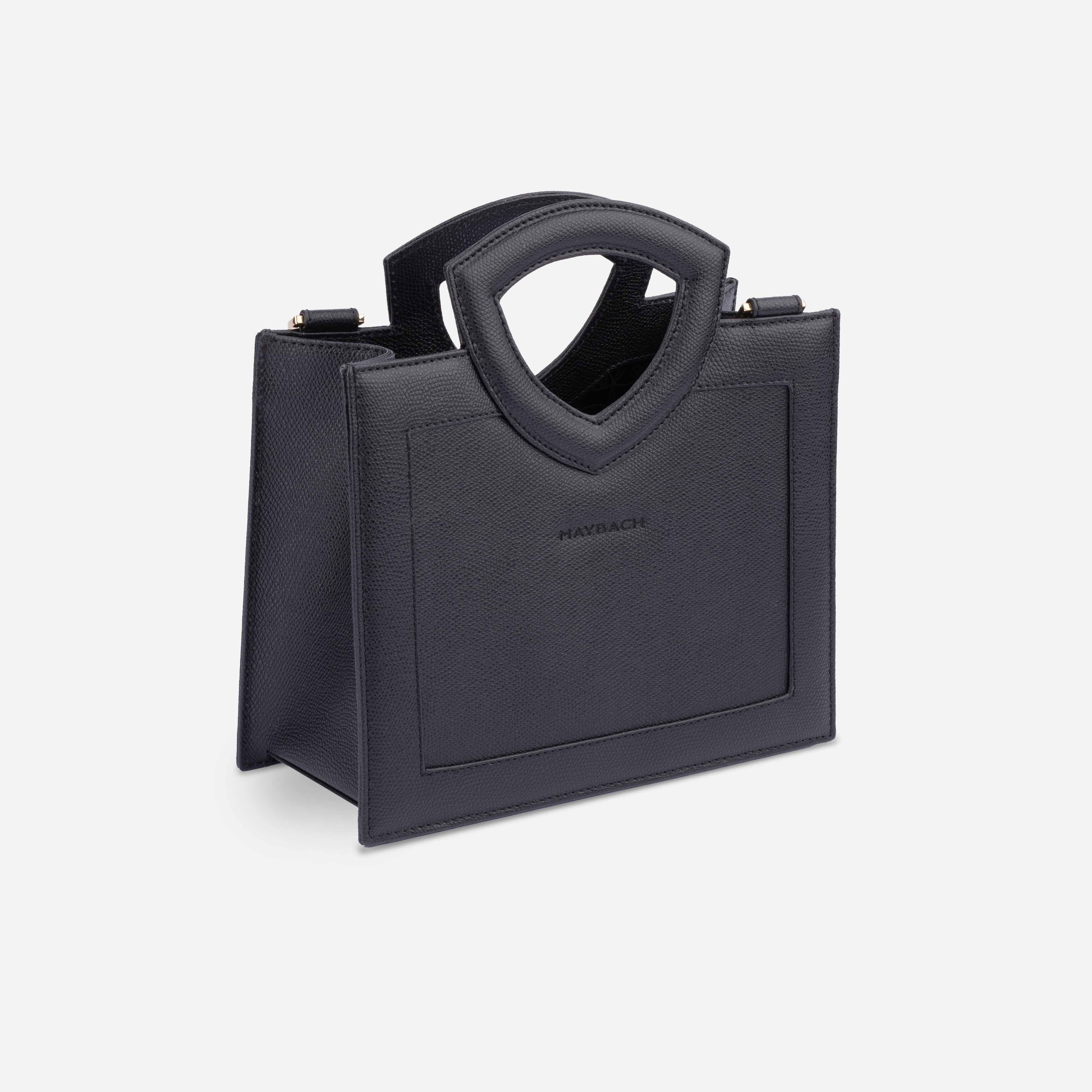 Handtasche Damen, Mercedes-Maybach - schwarz, Leder