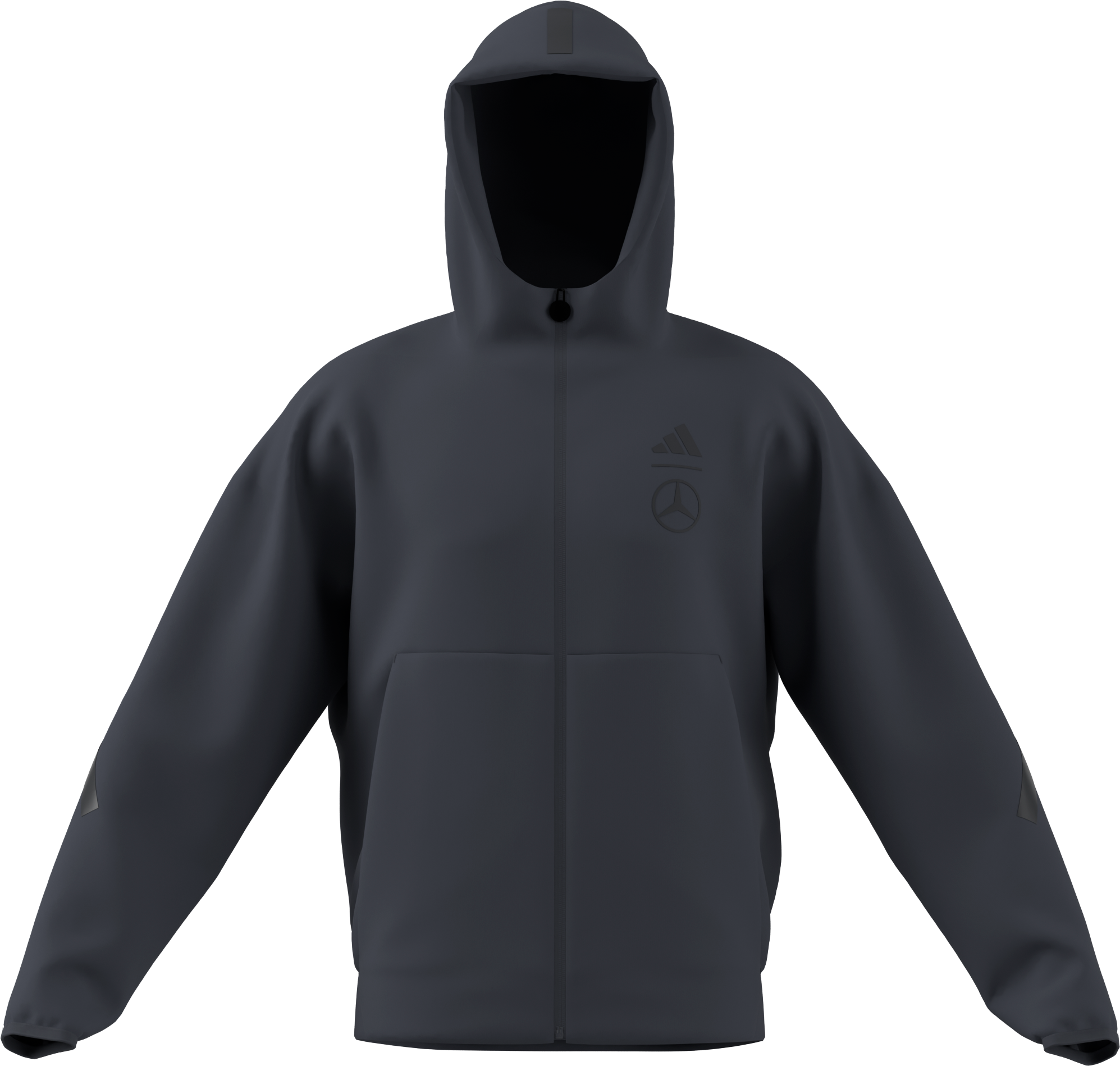 Sweatjacke Herren - grau, M