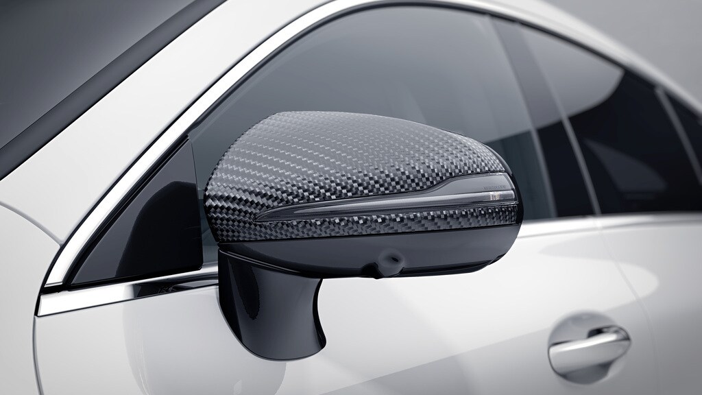 AMG Außenspiegel-Cover - Carbon, schwarz, LL