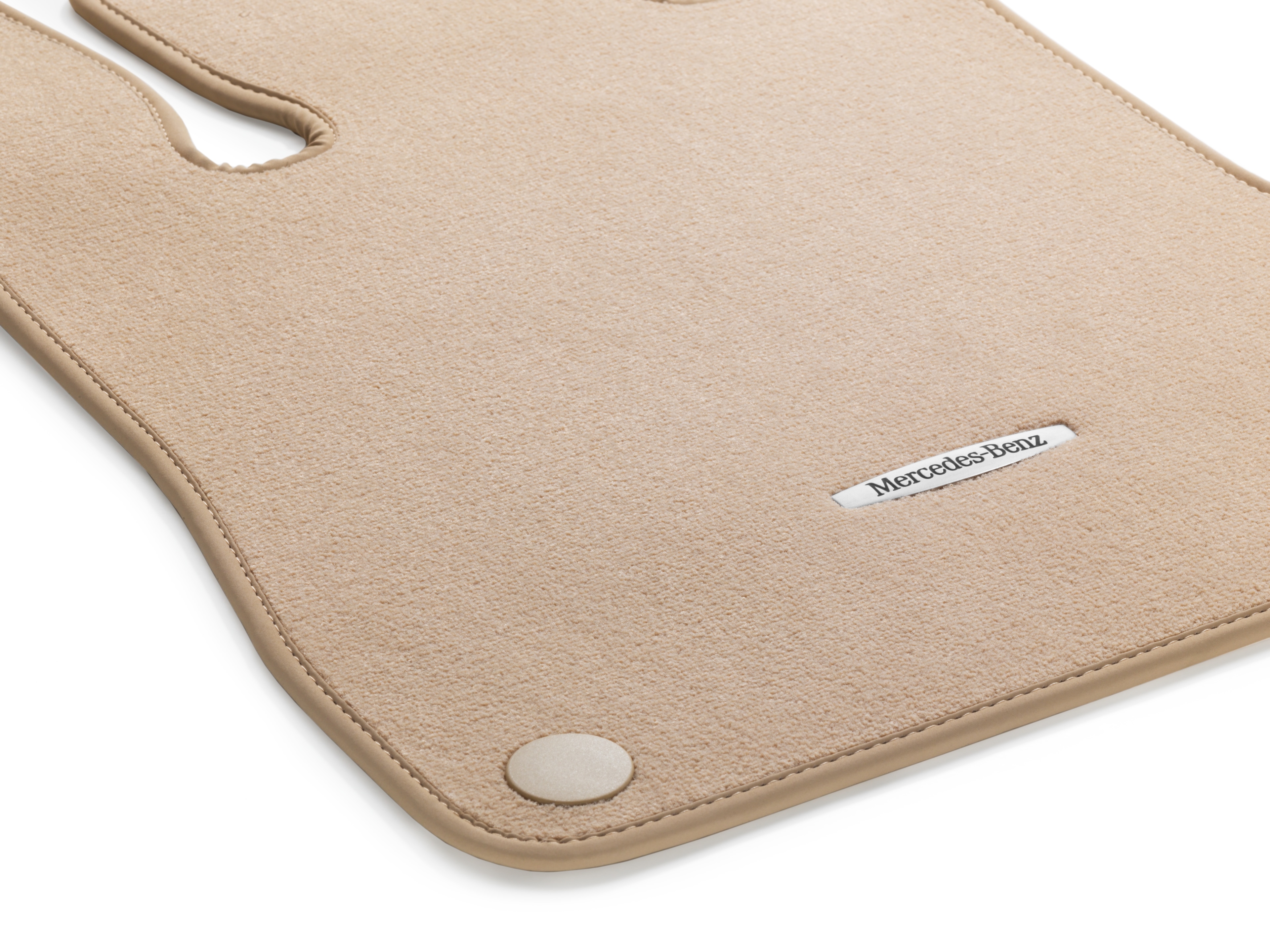 Veloursmatten, CLASSIC, Satz, 2-teilig - RL, ingwerbeige
