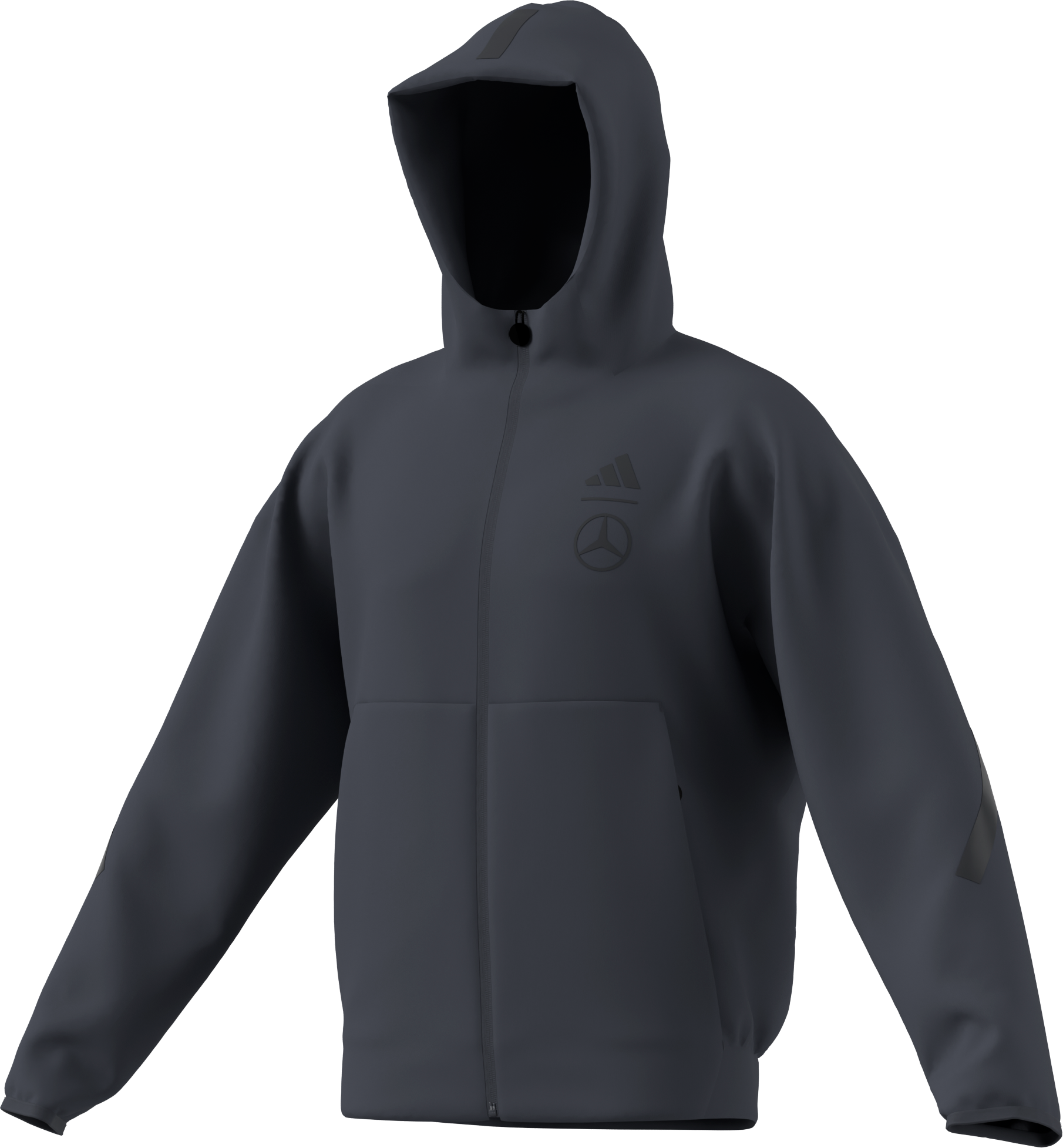 Sweatjacke Herren - grau, M