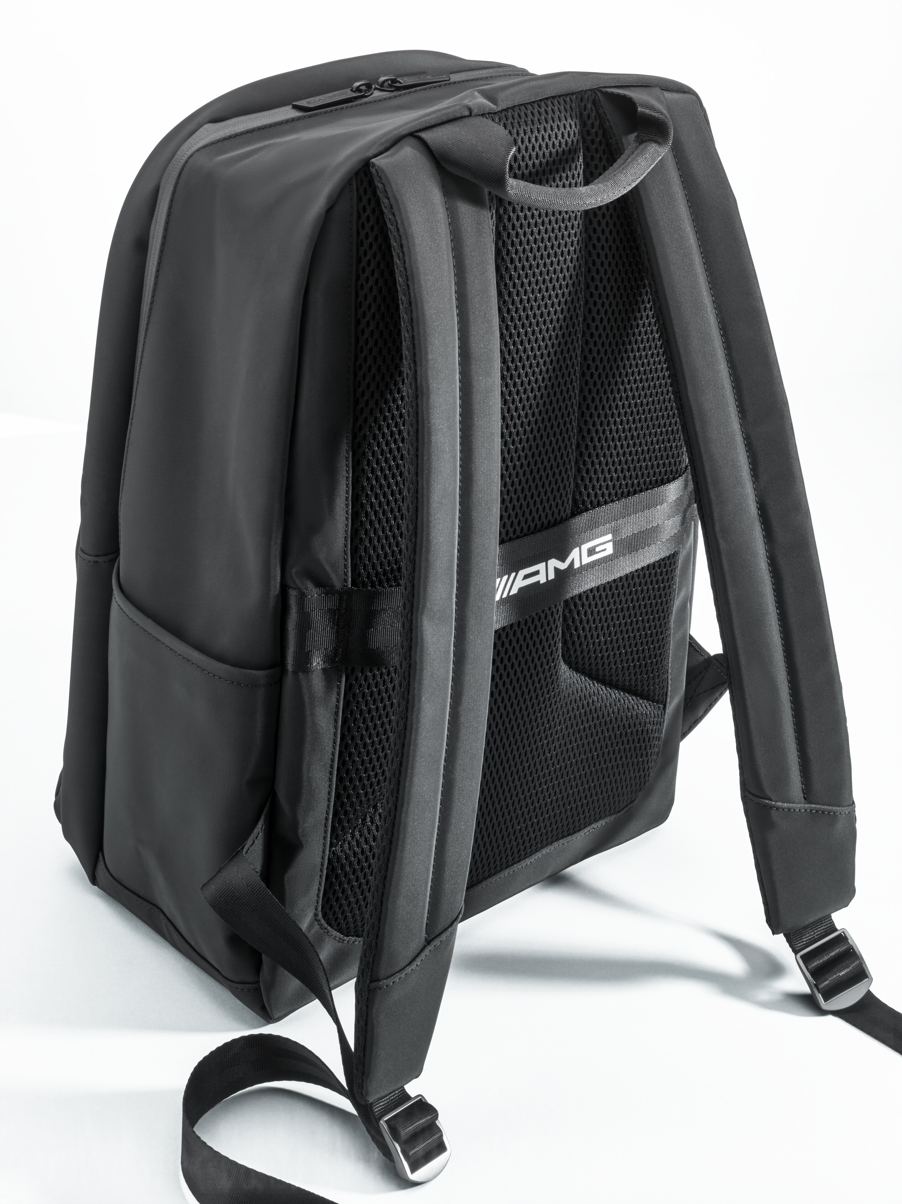 AMG Rucksack - schwarz, PVC / Polyester / Polyester