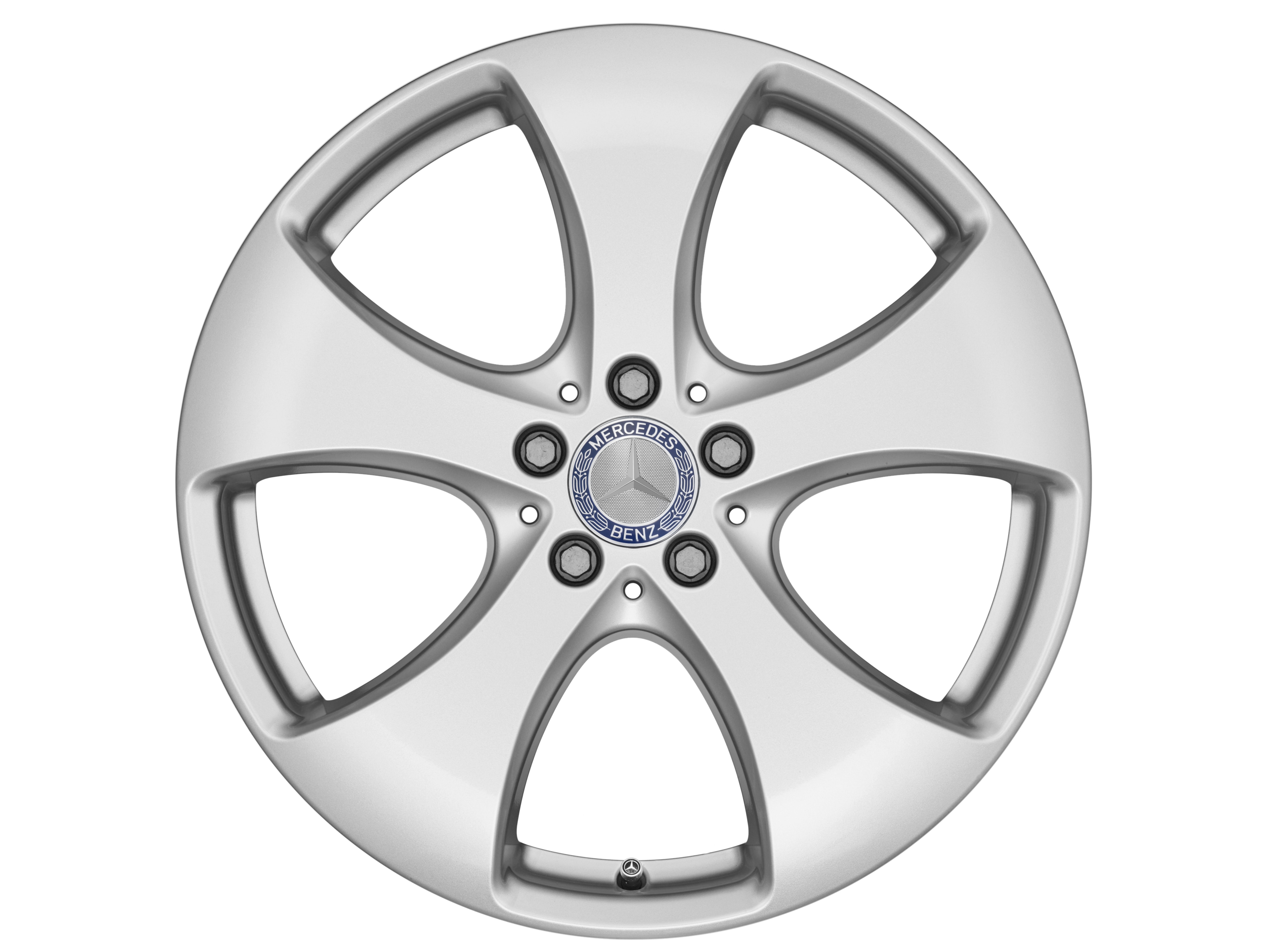 5-Speichen-Rad, 48,3 cm (19 Zoll) - 8,5 J x 19 ET 62, vanadiumsilber, lackiert