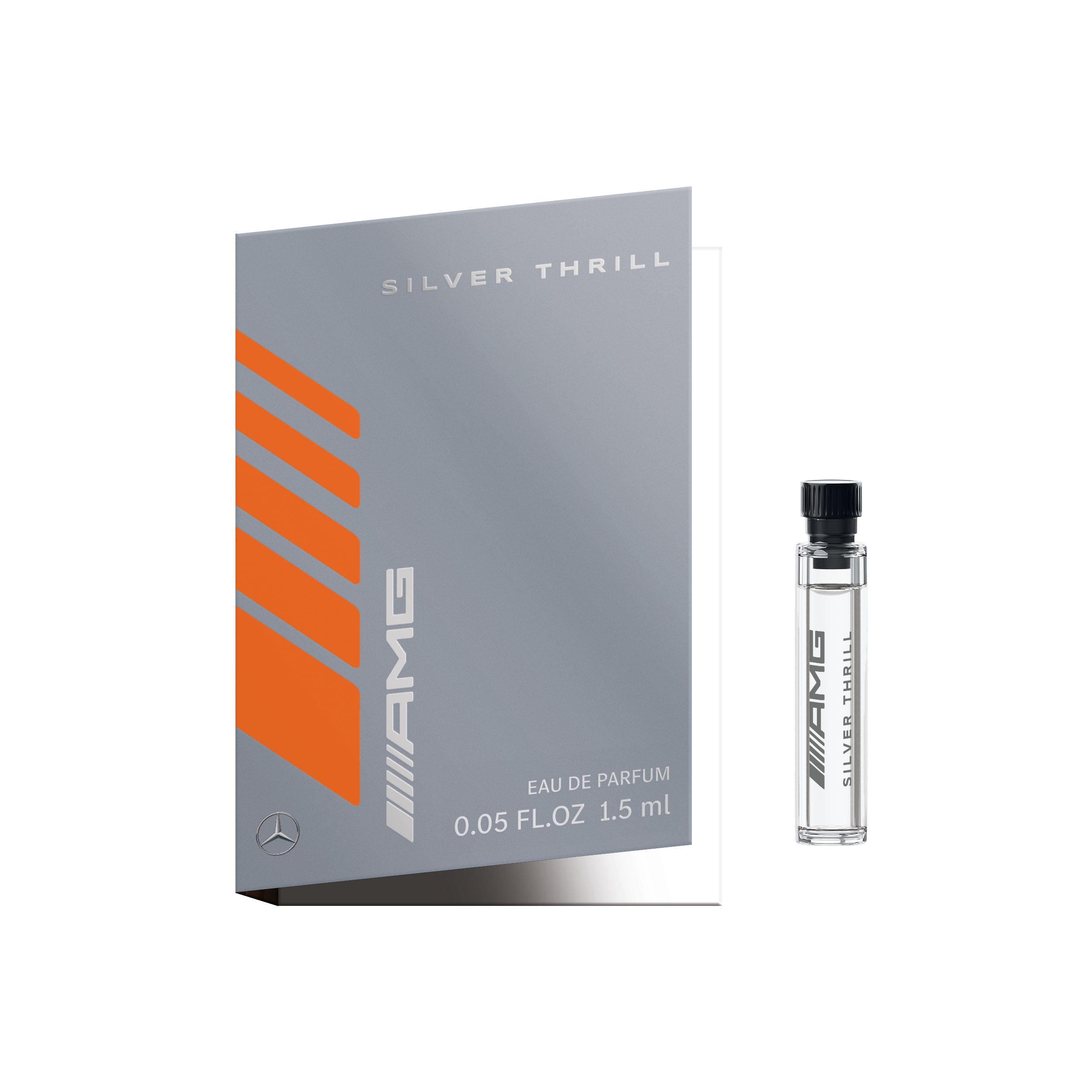AMG Silver Thrill, EdP, Produktproben, 12er-Pack - für Herren, INCC, 1,5 ml