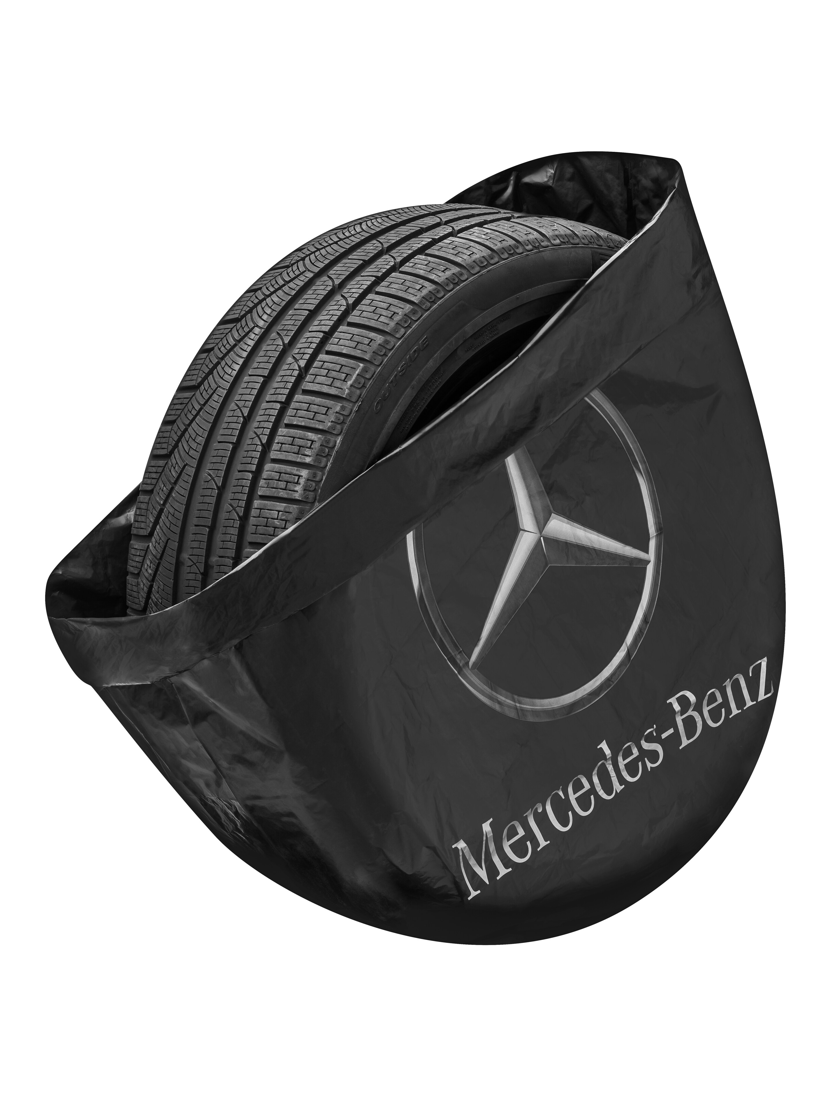 Reifentüte - schwarz, Polyethylen