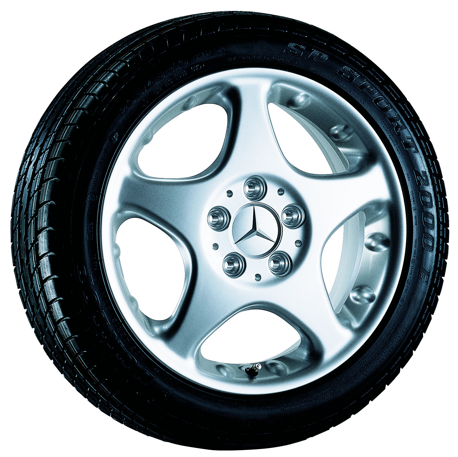 5-Speichen-Rad, Shaula, 40,6 cm (16 Zoll)