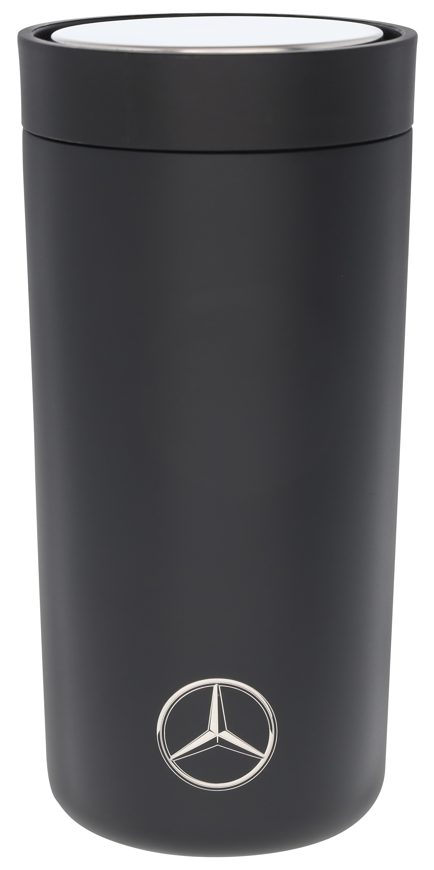 To Go Becher - schwarz, Edelstahl / Polypropylen, Stelton, 400 ml