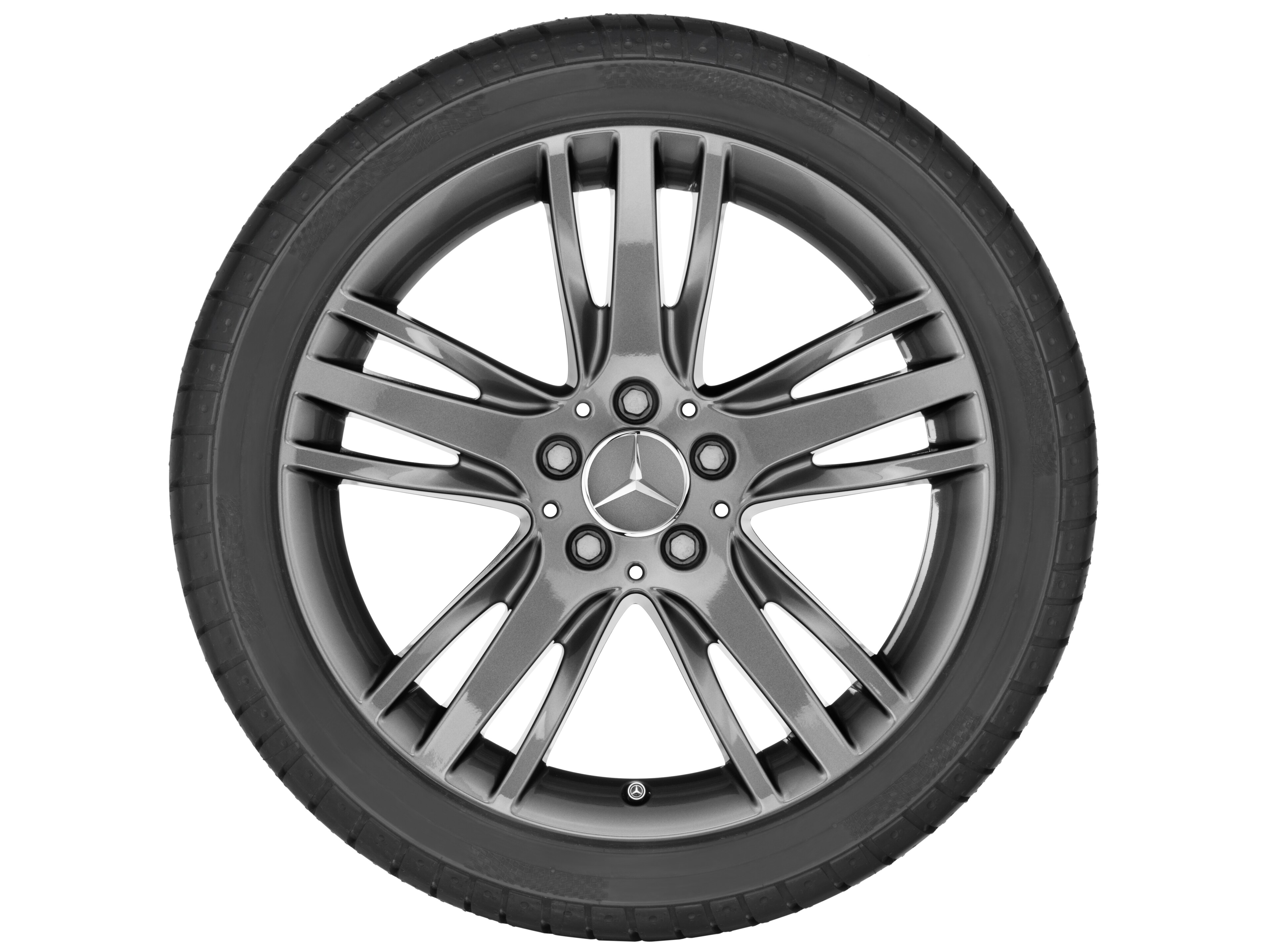 5-Tripel-Speichen-Rad, 45,7 cm (18 Zoll) - 7,5 J x 18 ET 52, tremolit-metallic, lackiert