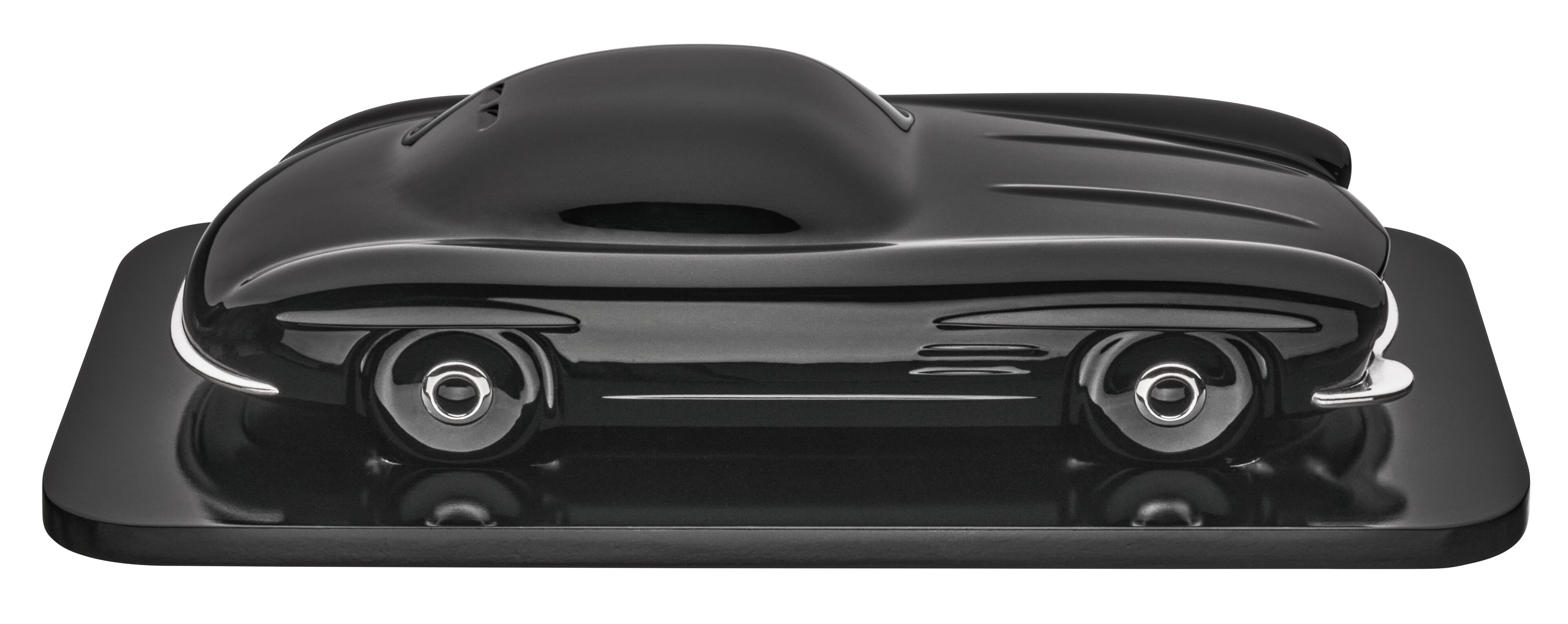 Skulptur 300 SL Coupé W 198 II (1957-1963) - schwarz, Minichamps, 1:18