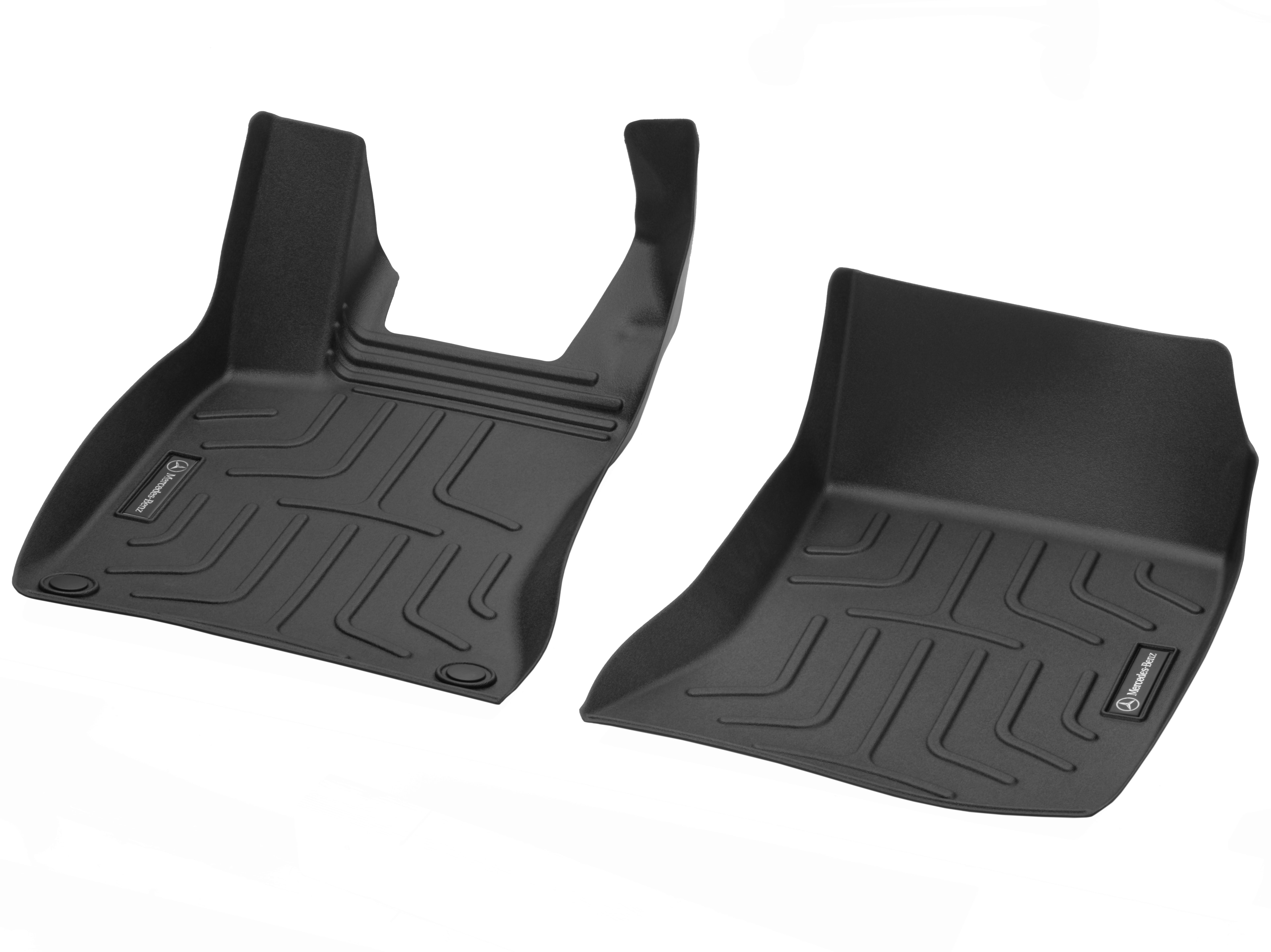 Fußraumschalen, CLASSIC, Fahrer-/Beifahrermatte, 2-teilig - LL, schwarz